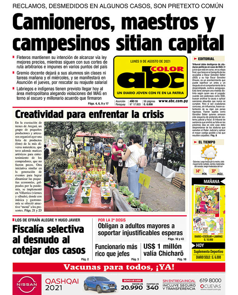 ABC Digital - 🥳 ¡Buen día! 🔤🗞 Estos son los principales... | Facebook