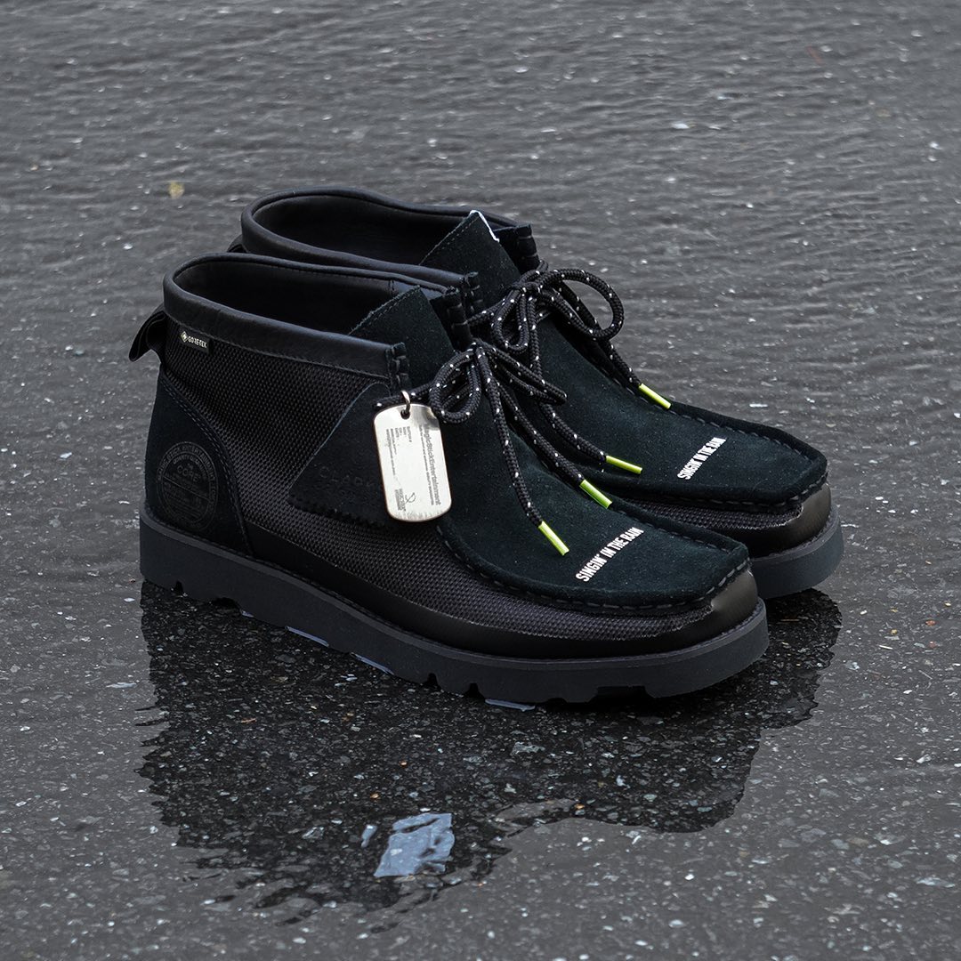 靴 WALLABEE BOOT GTX The Wallabee™ Boot GTX in Black customised by @magicstick_tyo