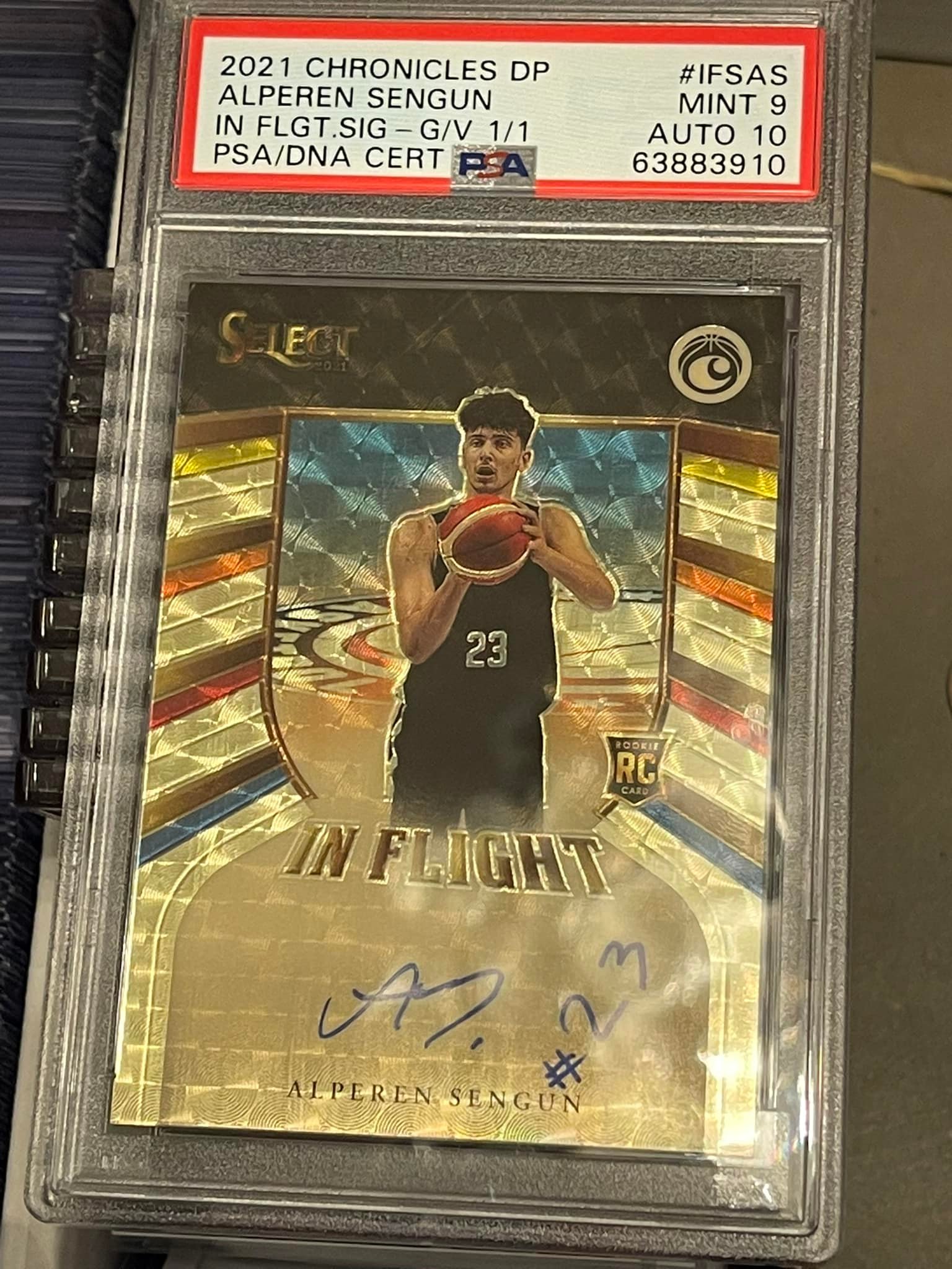 ALPEREN SENGUN Topps Flagship Foil Fractor 1/1