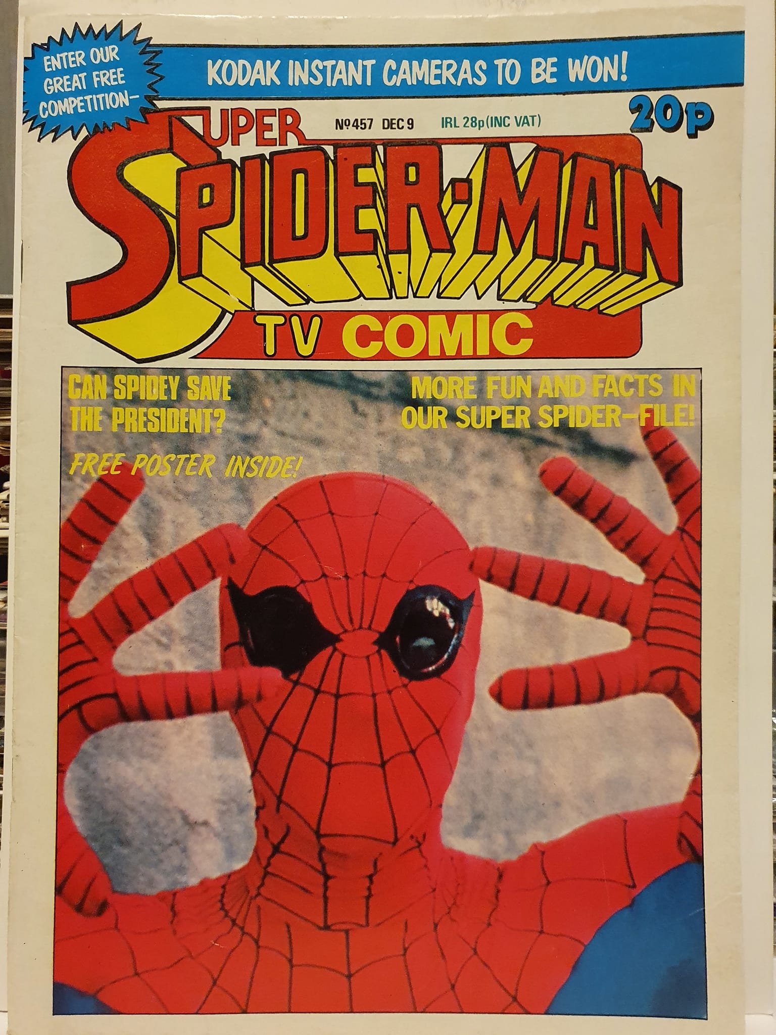 We learned of US Spidey's first appearance in Japan in Japanese