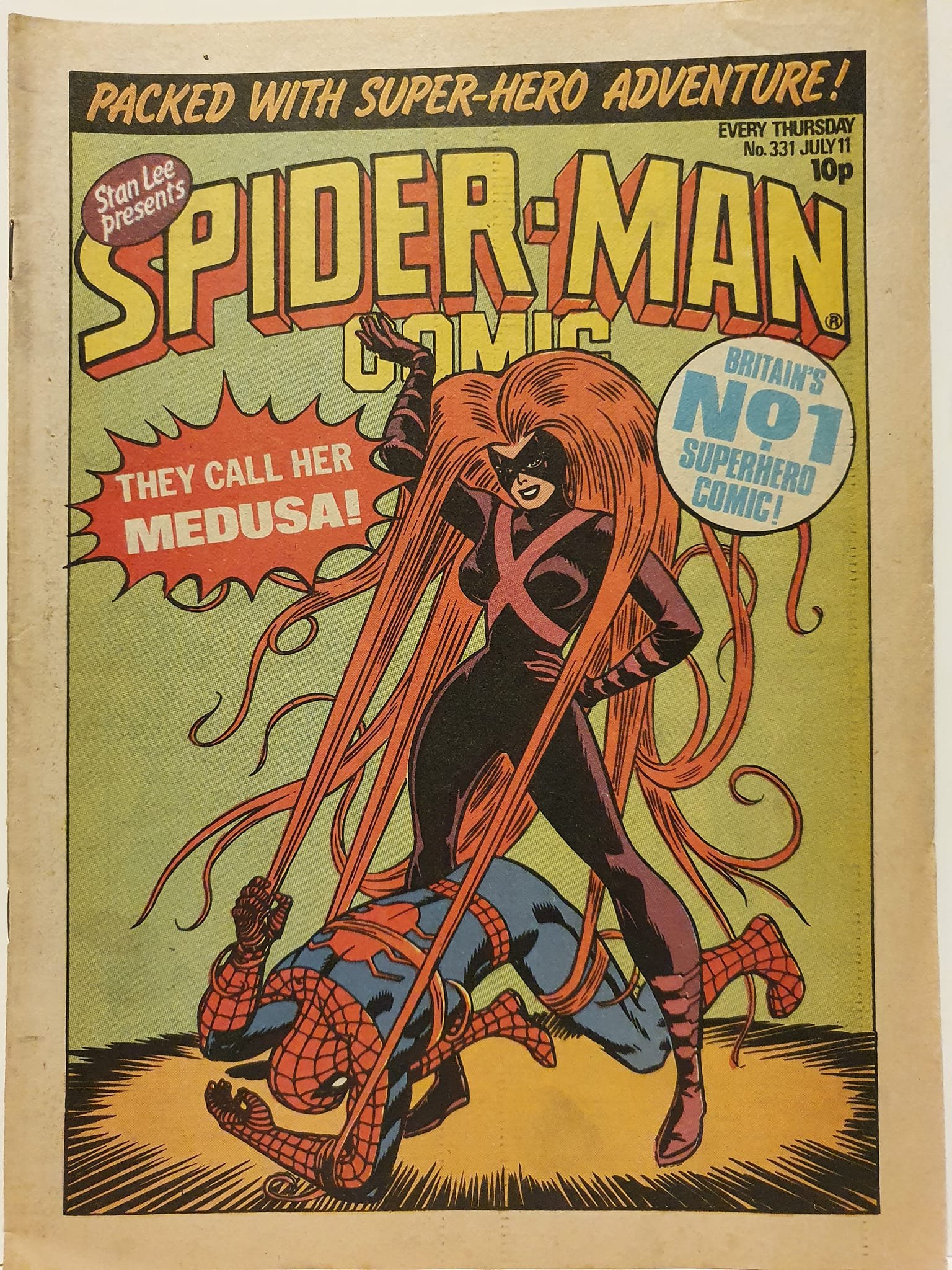 We learned of US Spidey's first appearance in Japan in Japanese