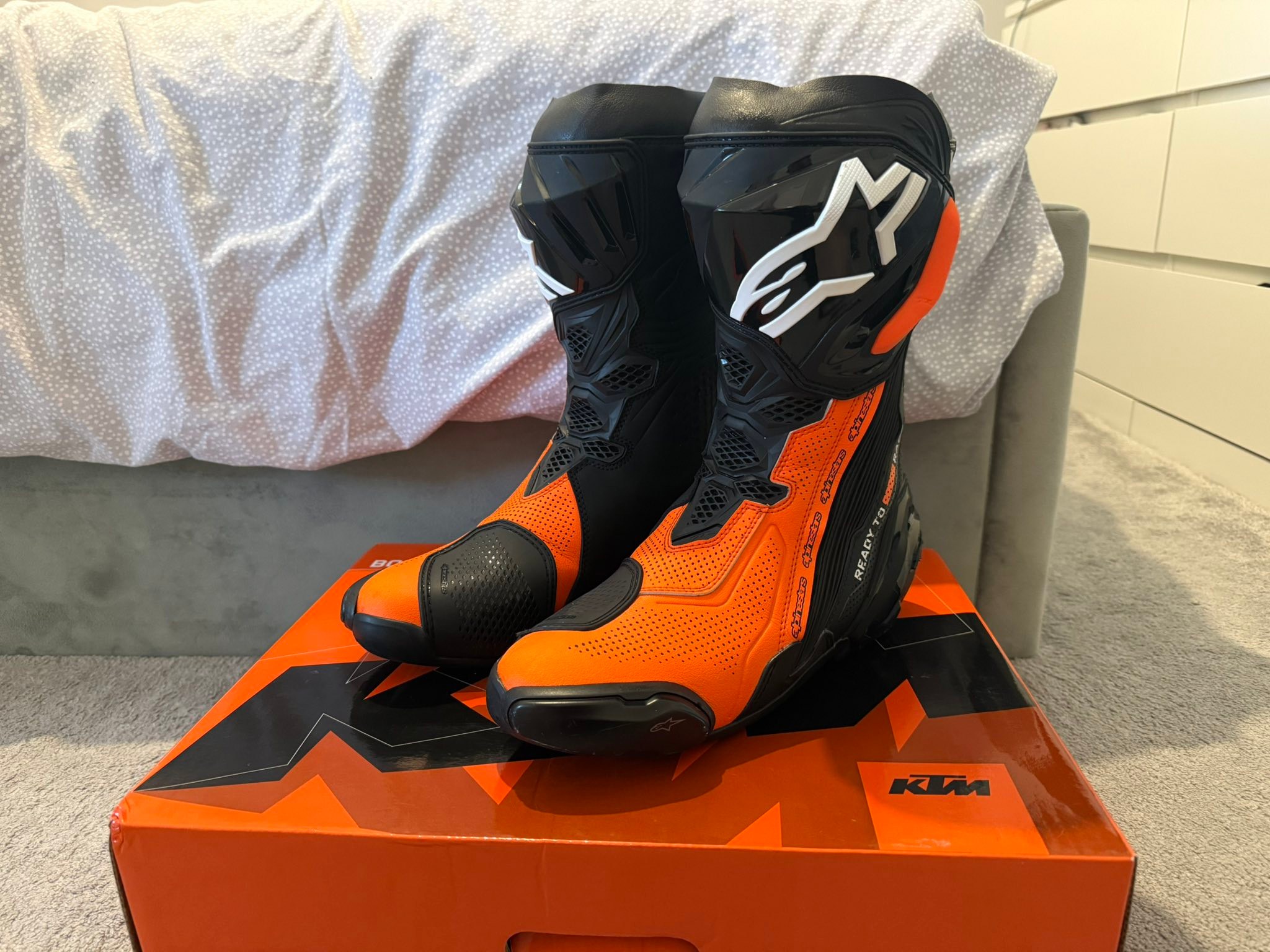 KTM Alpinestar Supertech R Boots