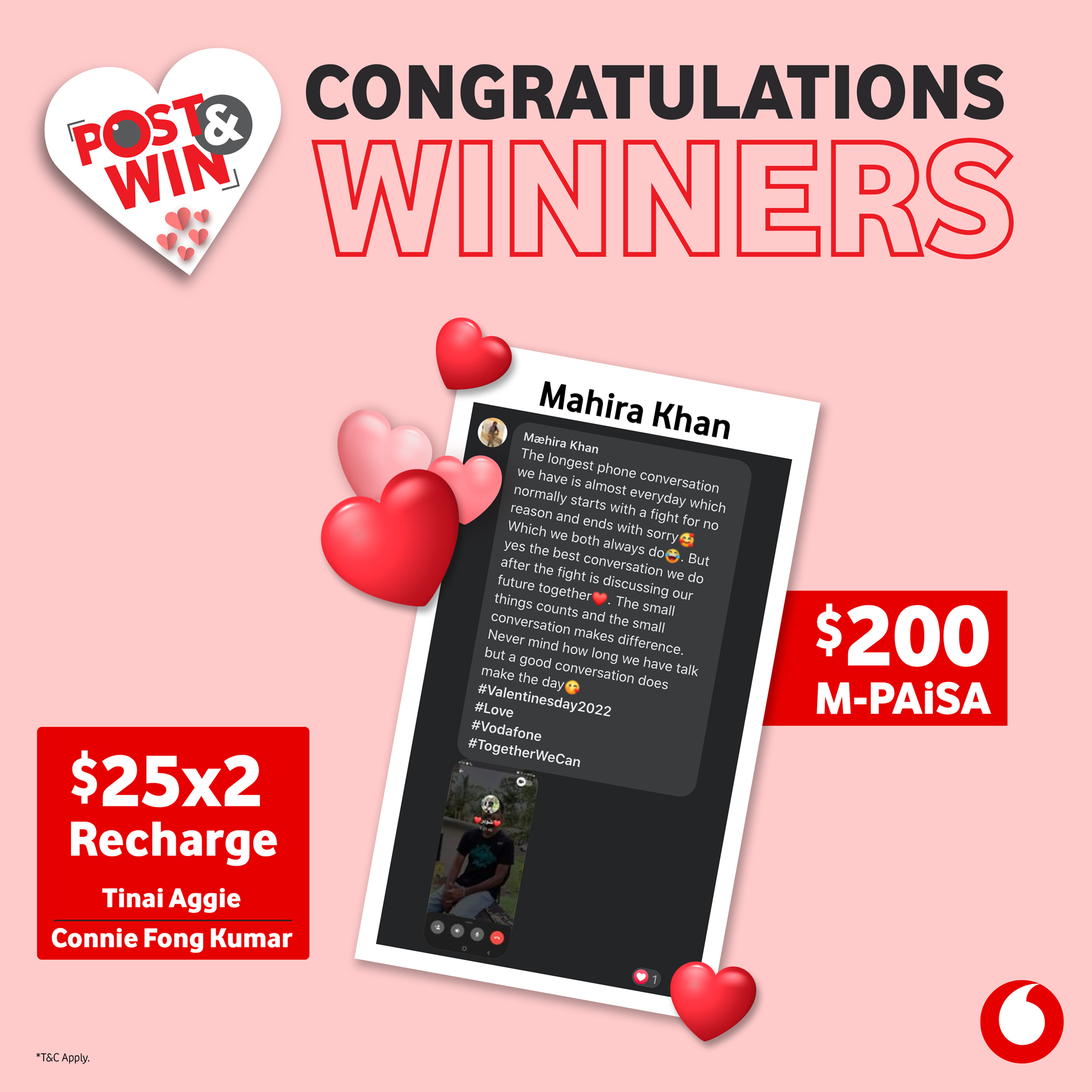 Vodafone Fiji - #Congratulations to our Week 2 Winner, Mahira Khan of # ...
