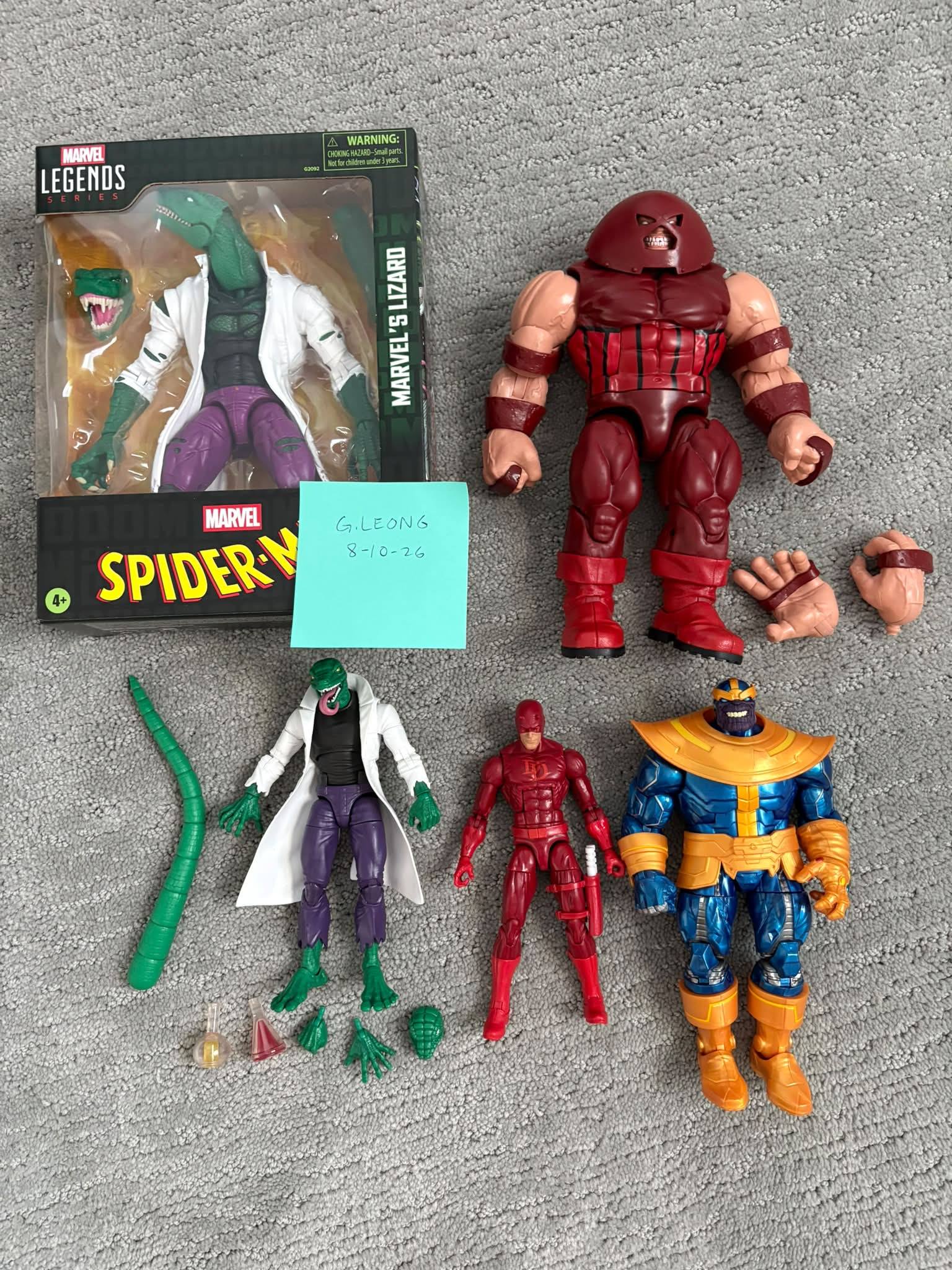 S.H.Figuarts アイアンマン マーク5 Marvel Legends Figures for Sale: Lizard, Juggernaut, Retro Lizard