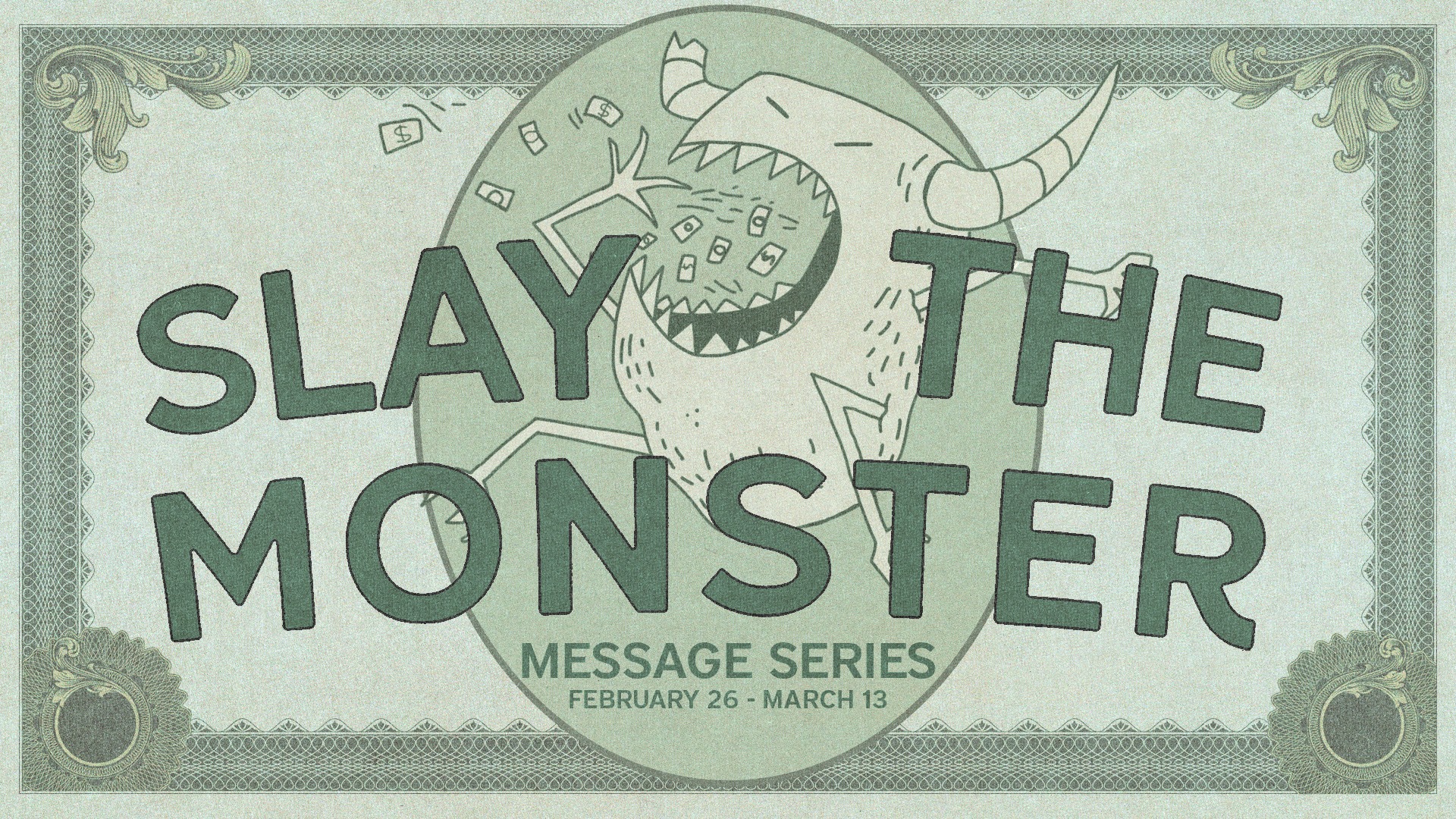 RiverGlen - We're in week 2 of our Slay the Monster message series ...