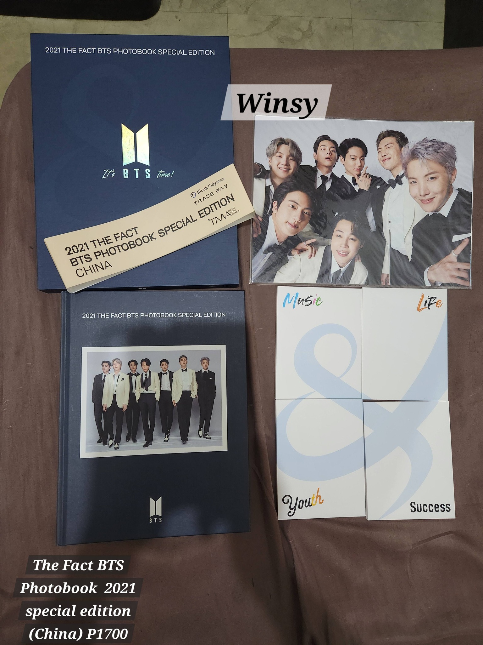 BTS Trading Cards and Yoongi Photocards on Sale at Pixie Paperie