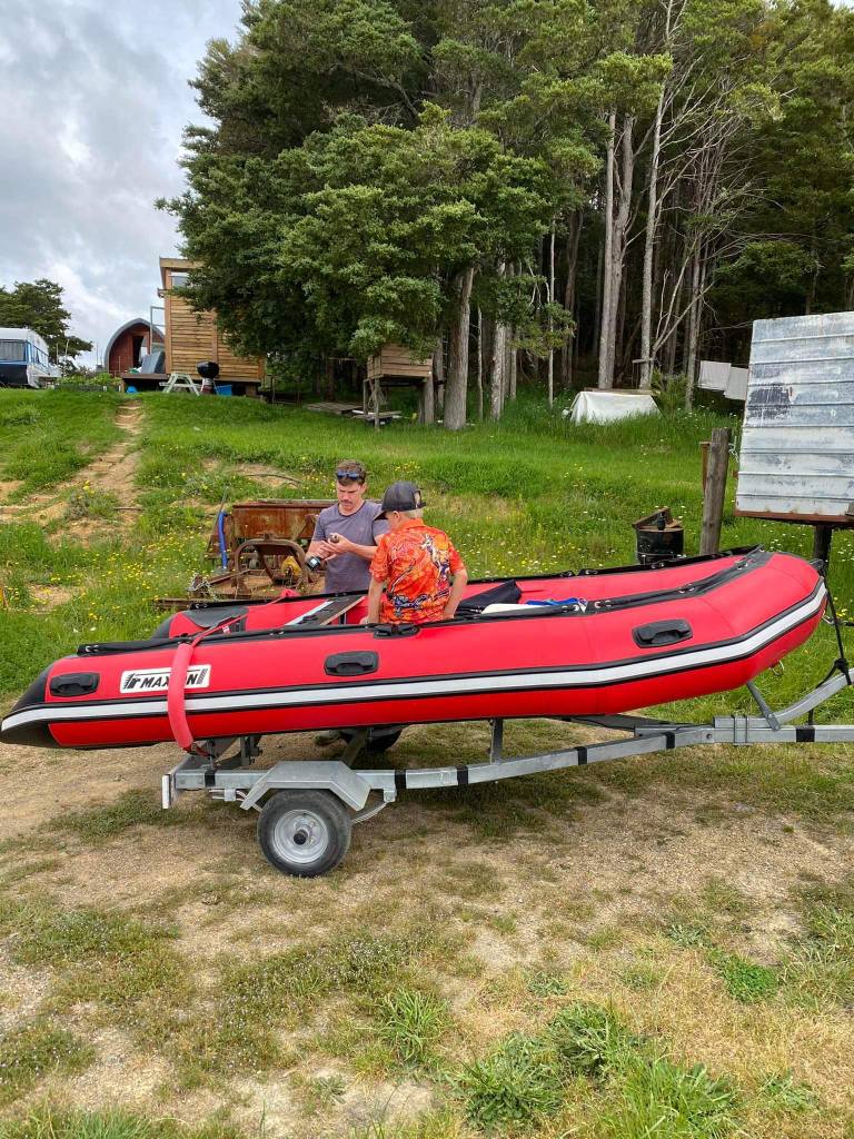 3.4m Maxxon inflatable boat - Boats - Manapouri | Facebook Marketplace ...