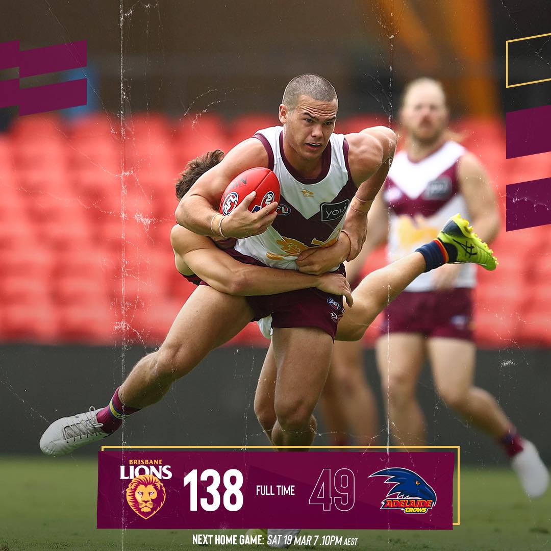 Brisbane Lions - What a way to kick things off 😍