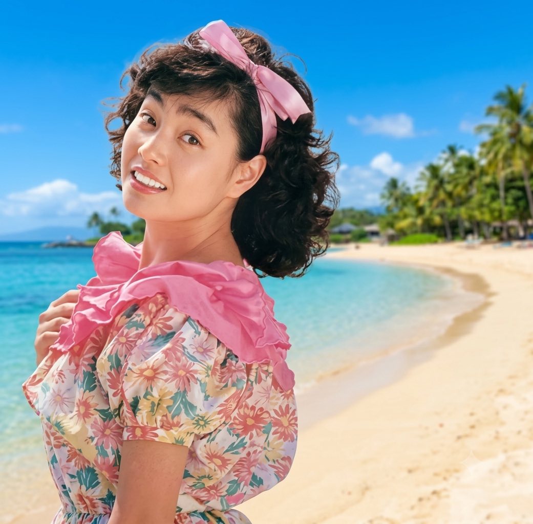 中山忍~ 夏に恋する慌てん坊❣️