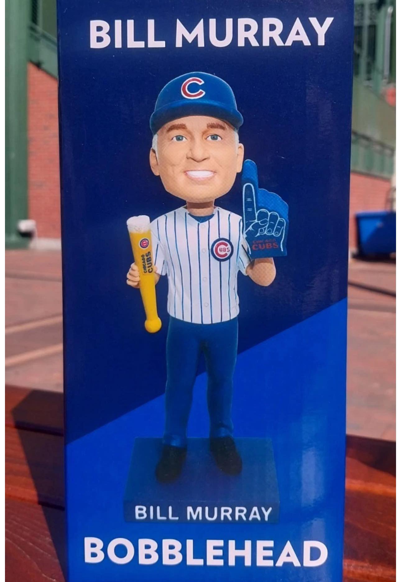 Today is Bill Murray bobblehead day at Wrigley Field 🤩