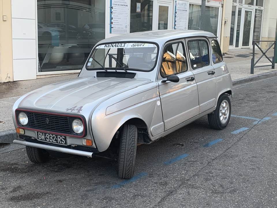 Renault 4 Alpine. Didn't know these existed.
