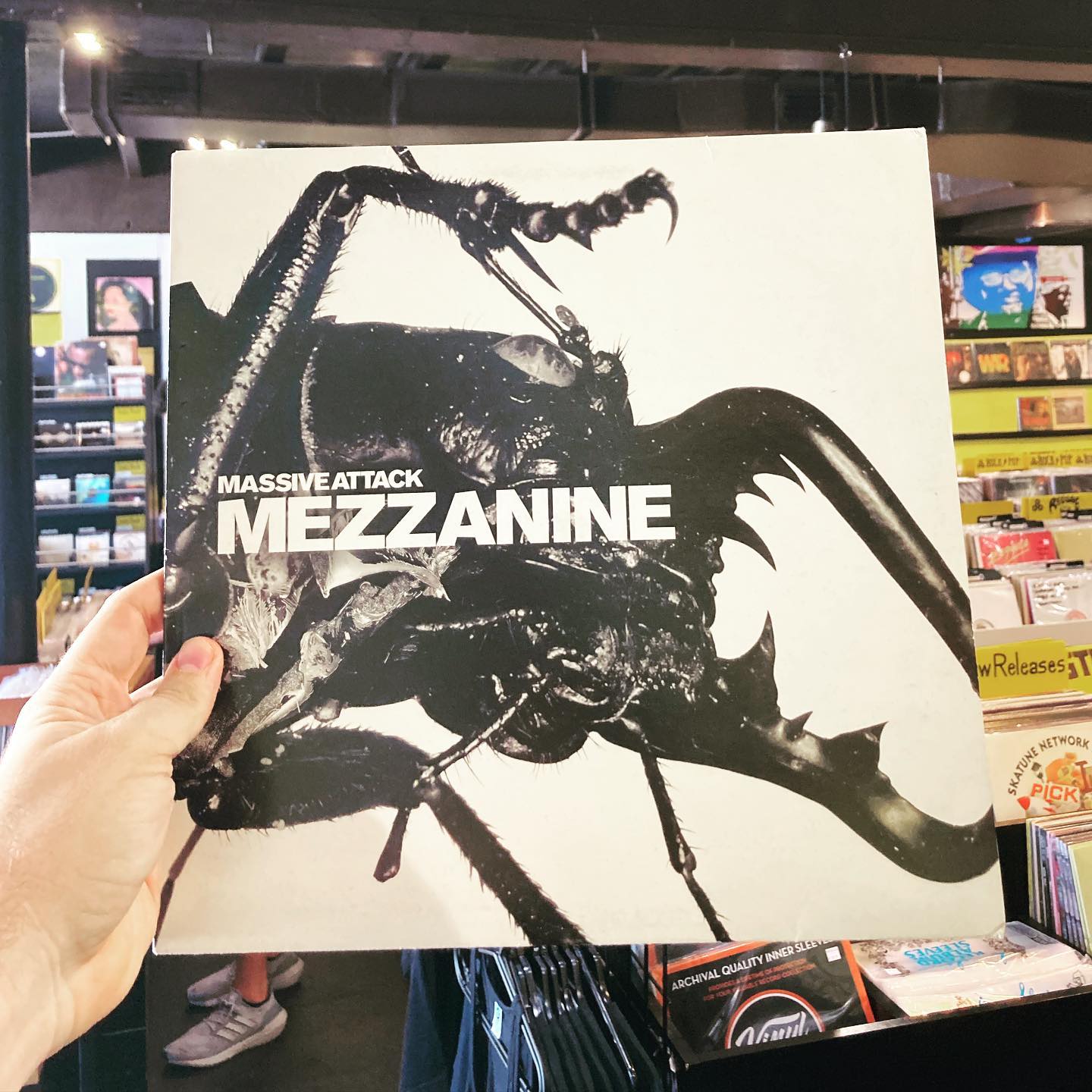 Massive Attack Mezzanine 1998 UK vinyl found
