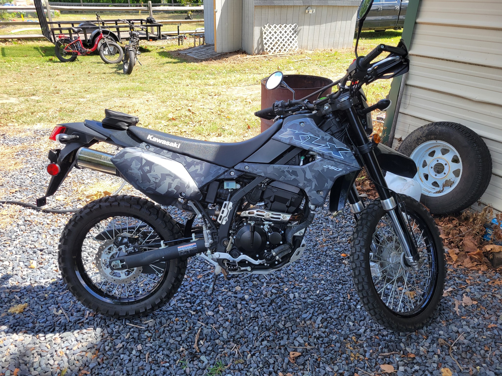 Triton Exhaust Fits Kawasaki KLX 250 CAMO 2009–2020