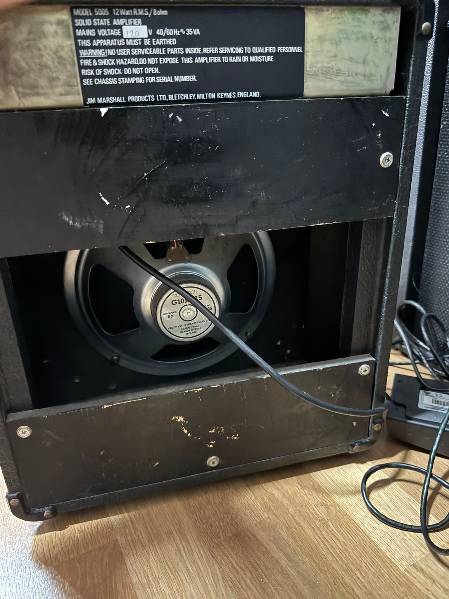 How to date Marshall Lead 12 model 5005?