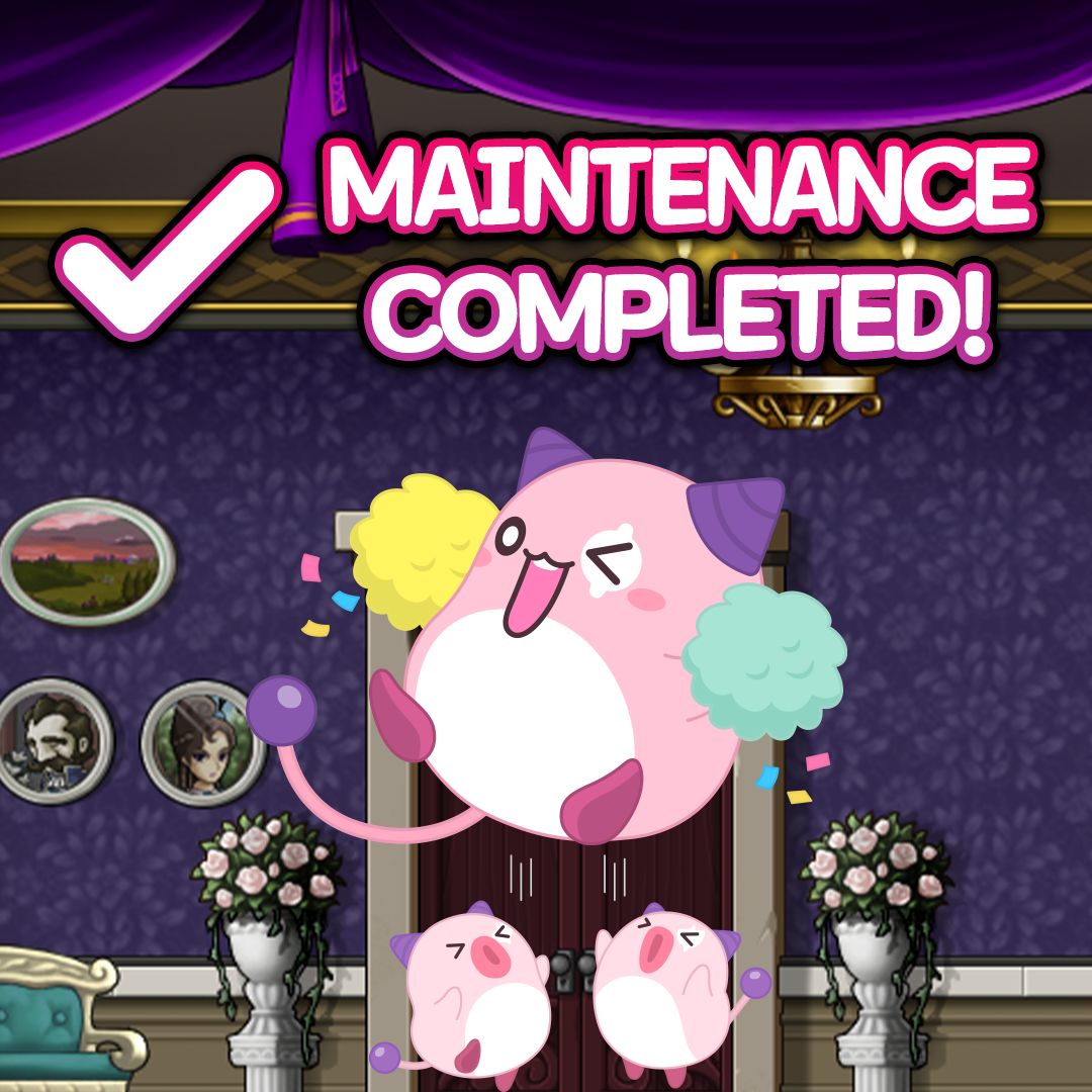 MapleStorySEA - [Completion of Server Check and Cash Shop Update on ...