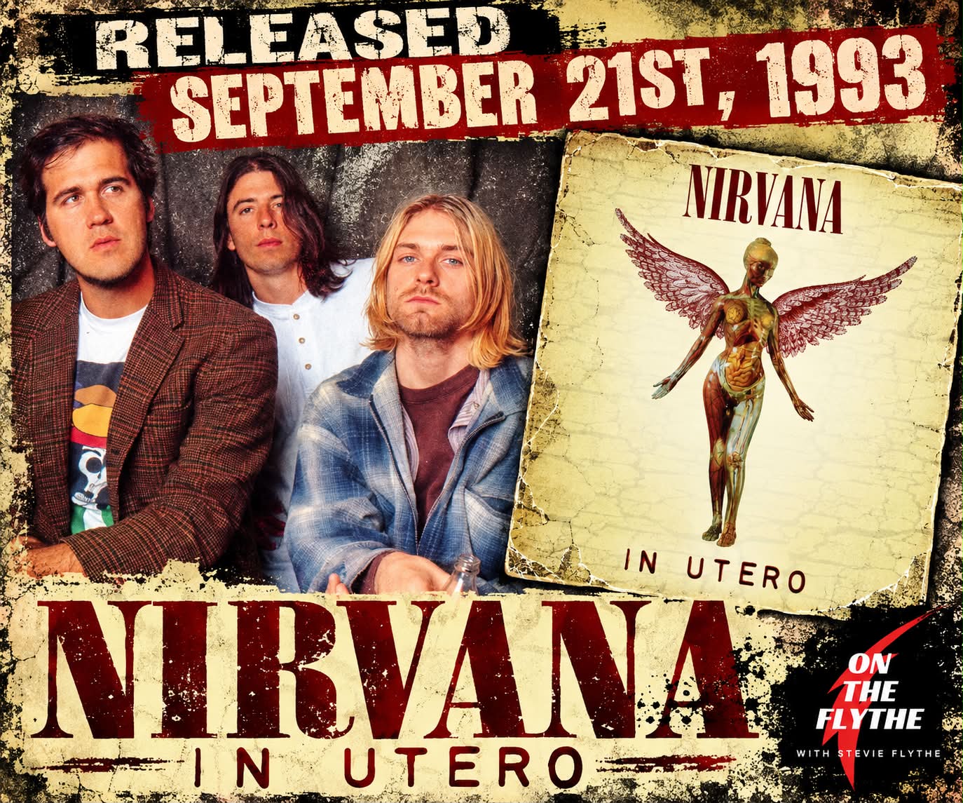 Nirvana's In Utero album released 33 years ago