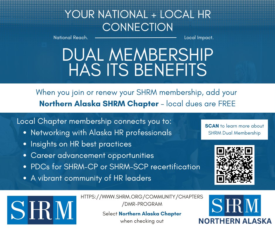 SHRM Northern Alaska Chapter | **Don’t forget | Facebook