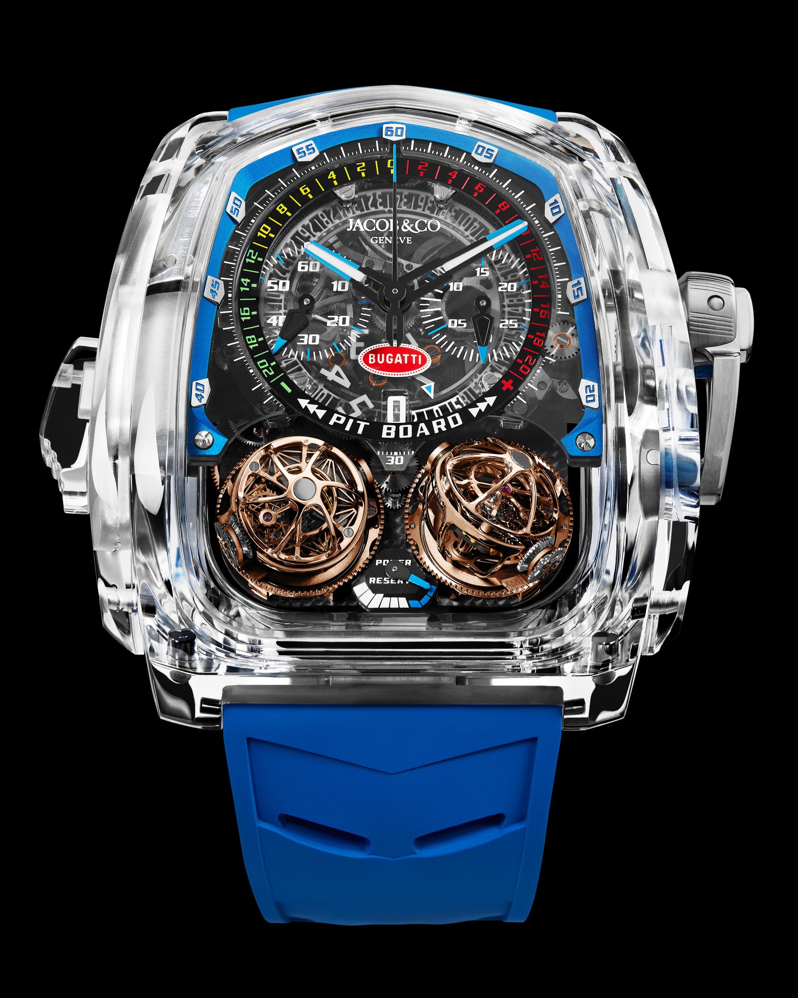 With twin sequential triple axis tourbillons and 832 components