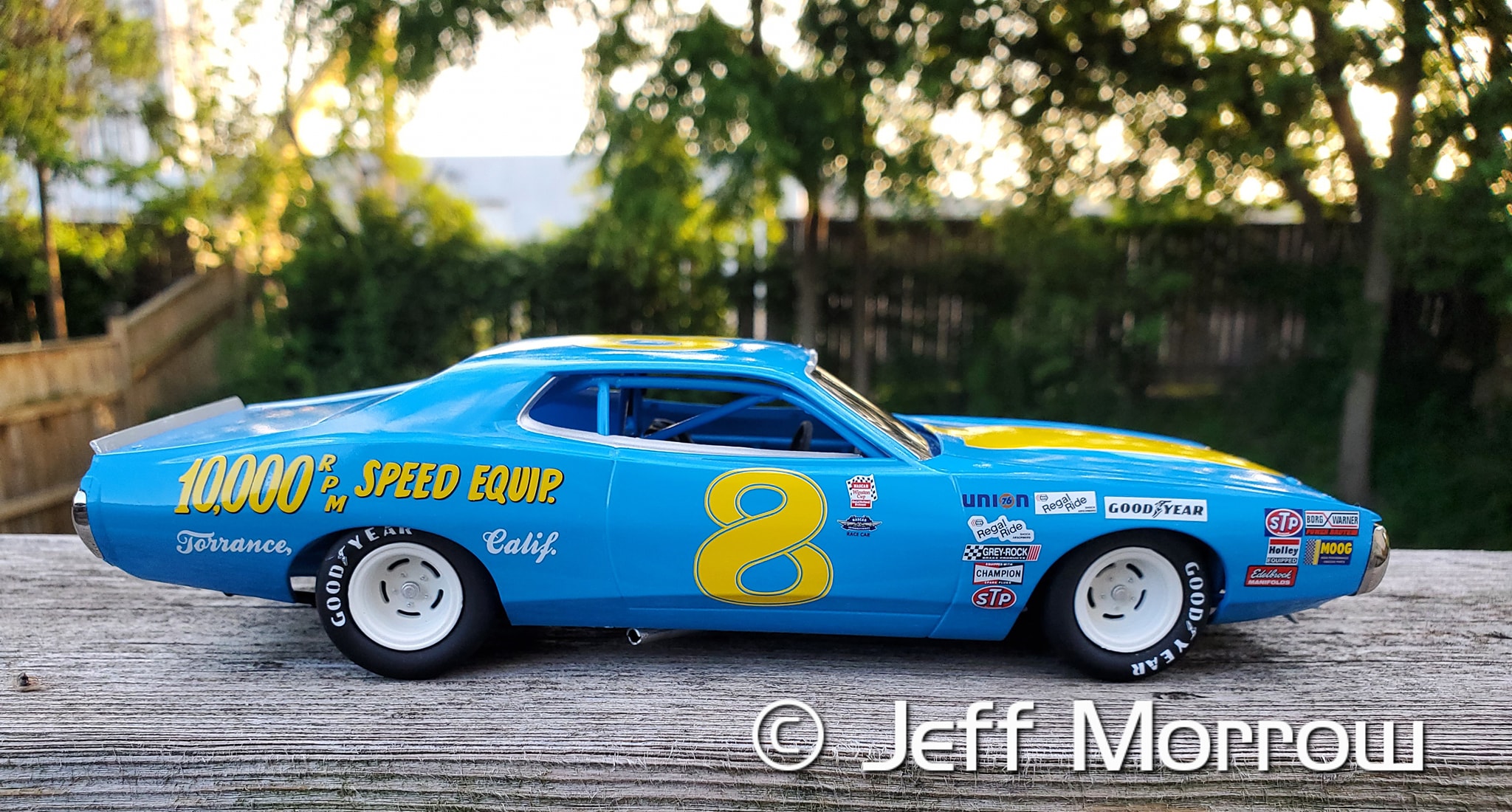 Salvino's JR Models 1:24 1973 Dodge Charger Richard Petty NASCAR Model Kit – RPDC1973D