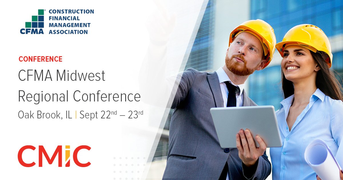 CMiC - The “CFMA Roadshow” continues in full swing and...