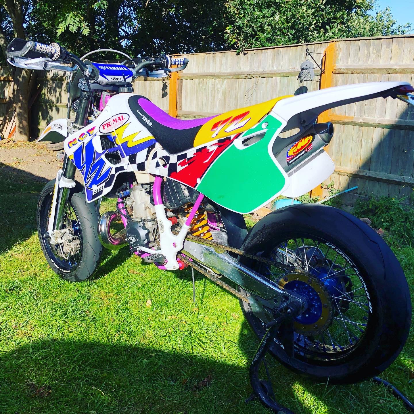 This is my much loved and used 1994 4JX YZ250 Nearly 2 decades of 