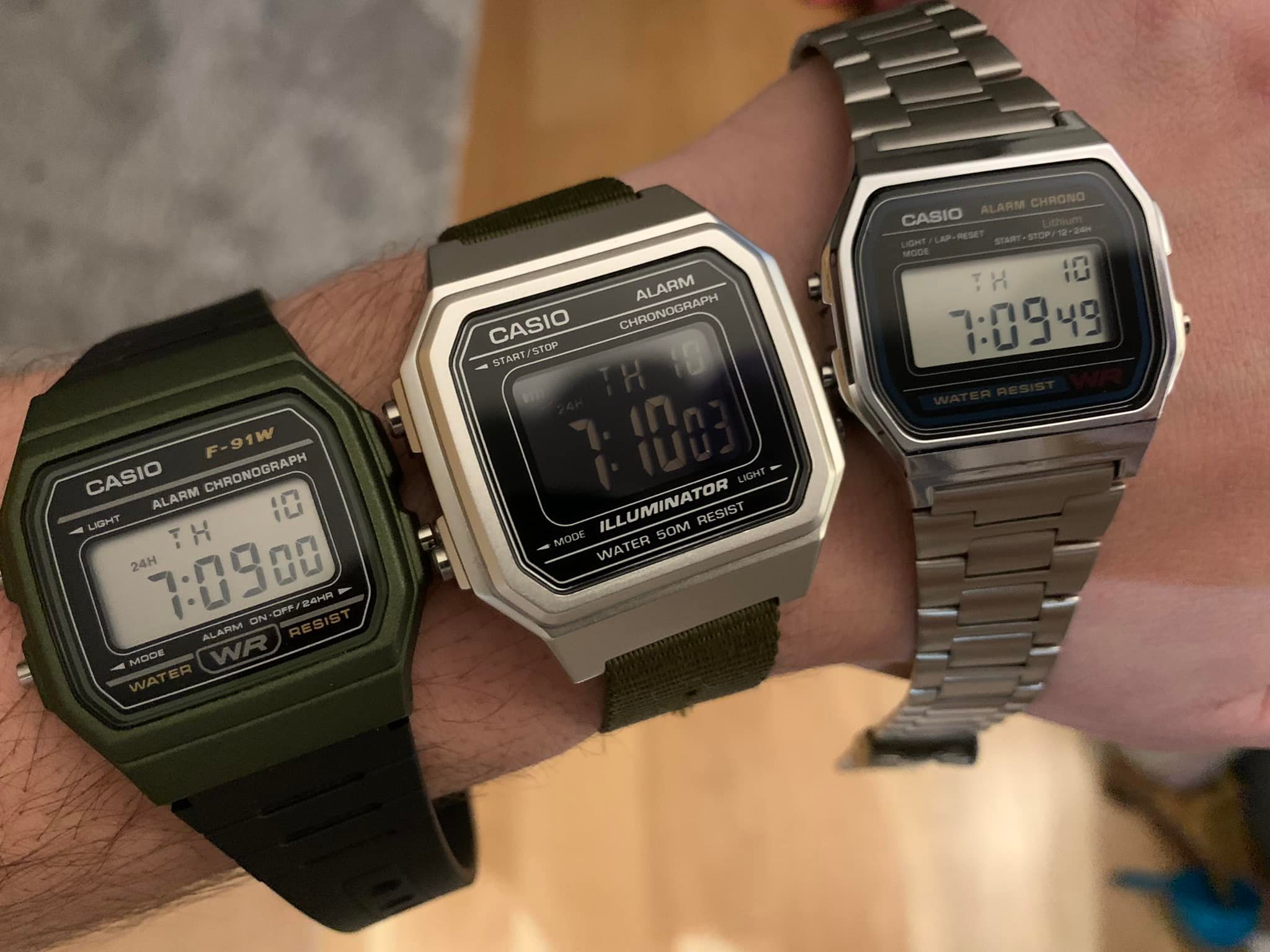 My favorite casio, MQ-518, how about yours??