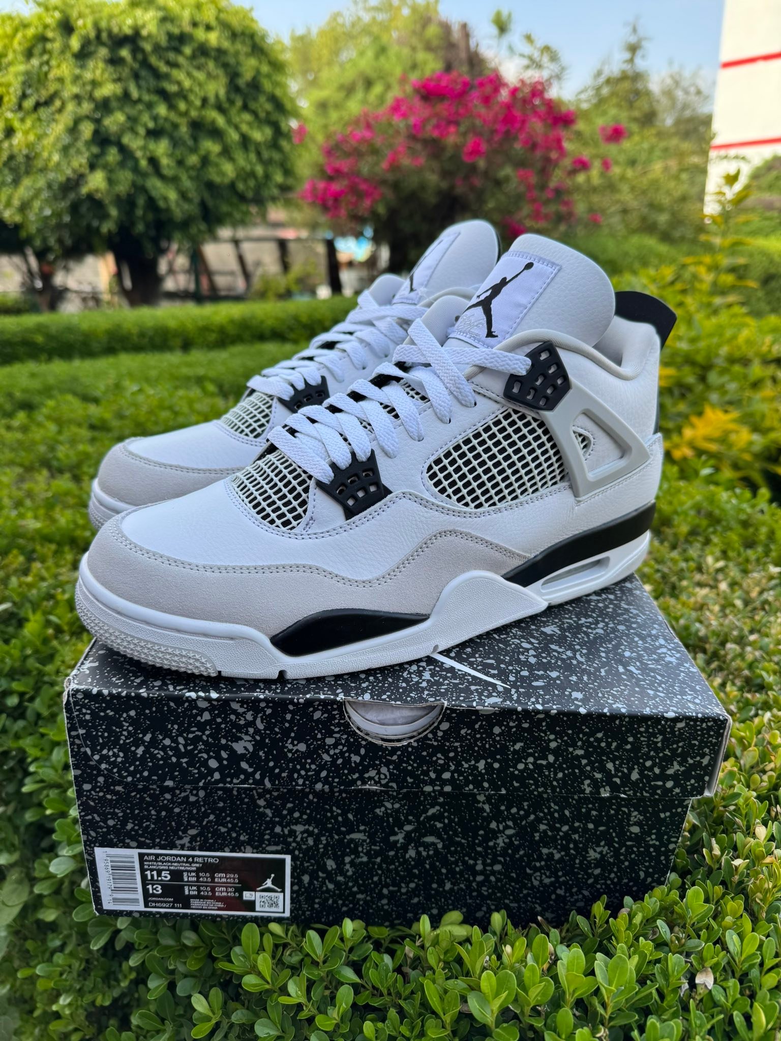 Jordan 4 Military Black ..!!! 9.5mx/11.5us/29.5cm..!!! Nuevo en 