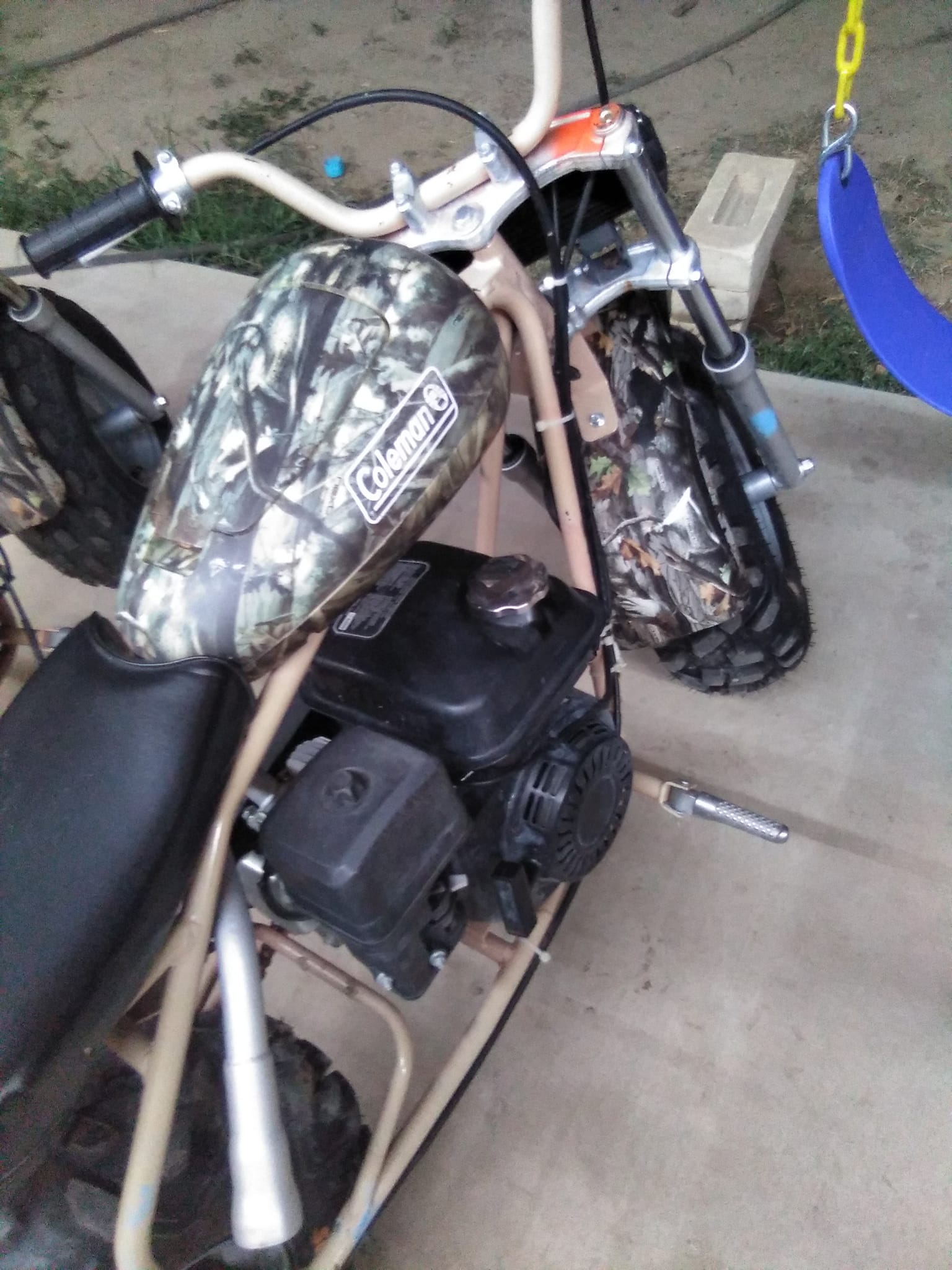 196cc mini bike coleman Amazon.com: Powersports B200C Gas Powered Camo Minibike for Kids and Adults, 1-Cylinder, 4-Stroke, 23 Mph, 200 lbs Maximum Load, Ideal for Off-Road and Trail Riding : Automotive Gain up to 1 Camo Sam's Club Coleman Mini