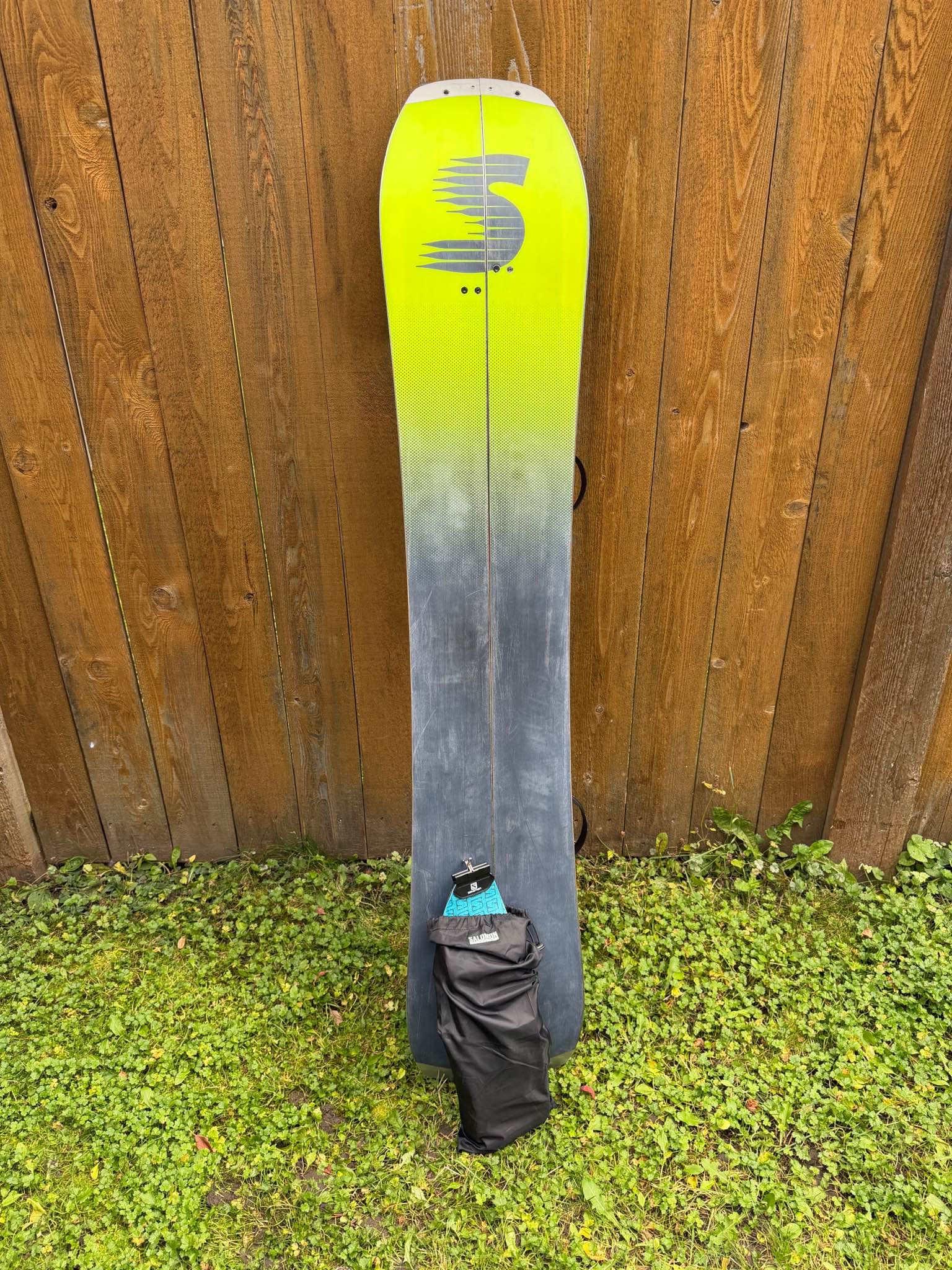 The snow is coming! Salomon Speedway 160 split board with skins