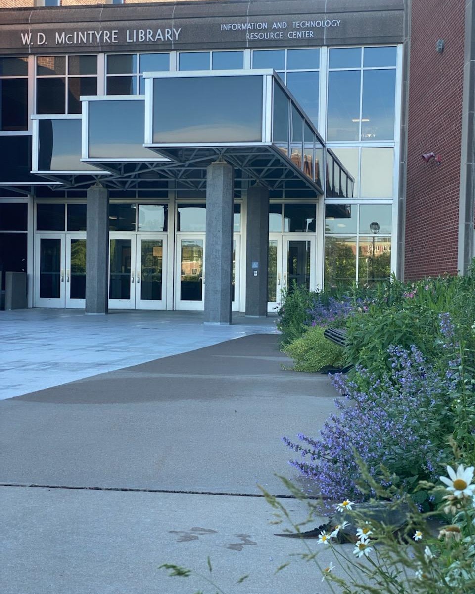 🌼👀 I spy with my little eye, McIntyre's... - McIntyre Library | Facebook