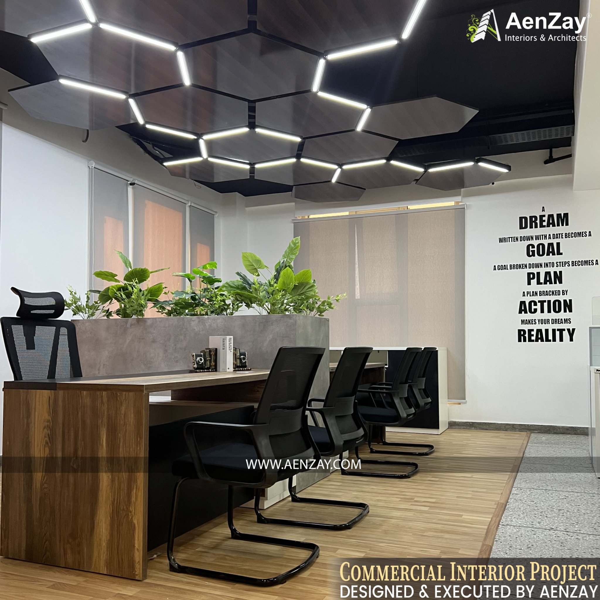 Commercial Project |... - Aenzay Interiors & Architects | Facebook