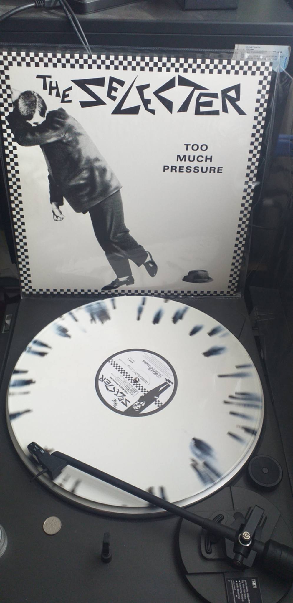 The Selecter - Too Much Pressure 2016 US Reissue on White/Black