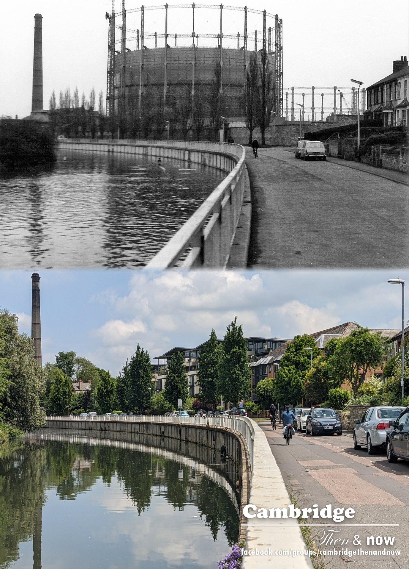 Cambridge Gasworks History Film lots on holders