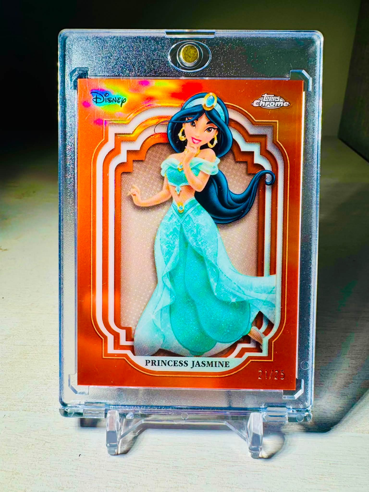 Disney Wonder 2025 Jasmine autograph card for sale