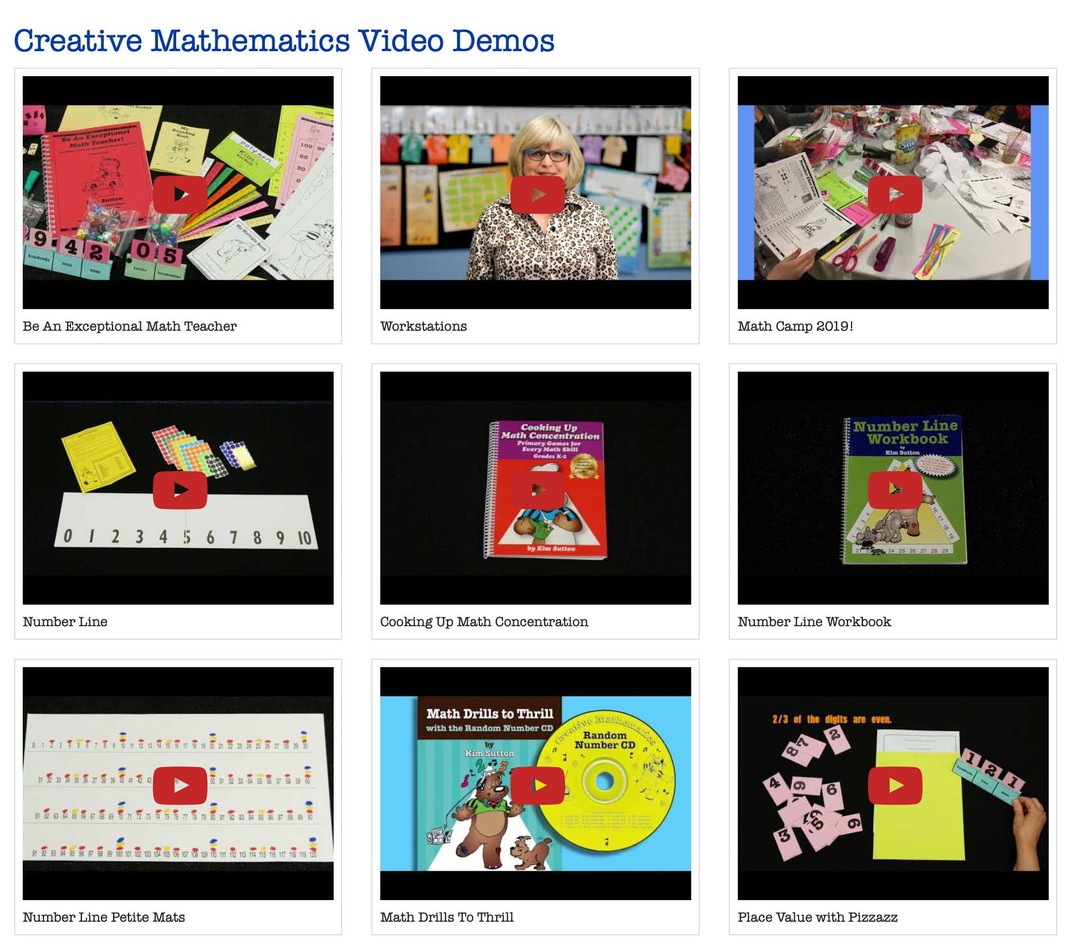 🎥 Did you know Kim has free Video... - Creative Mathematics | Facebook