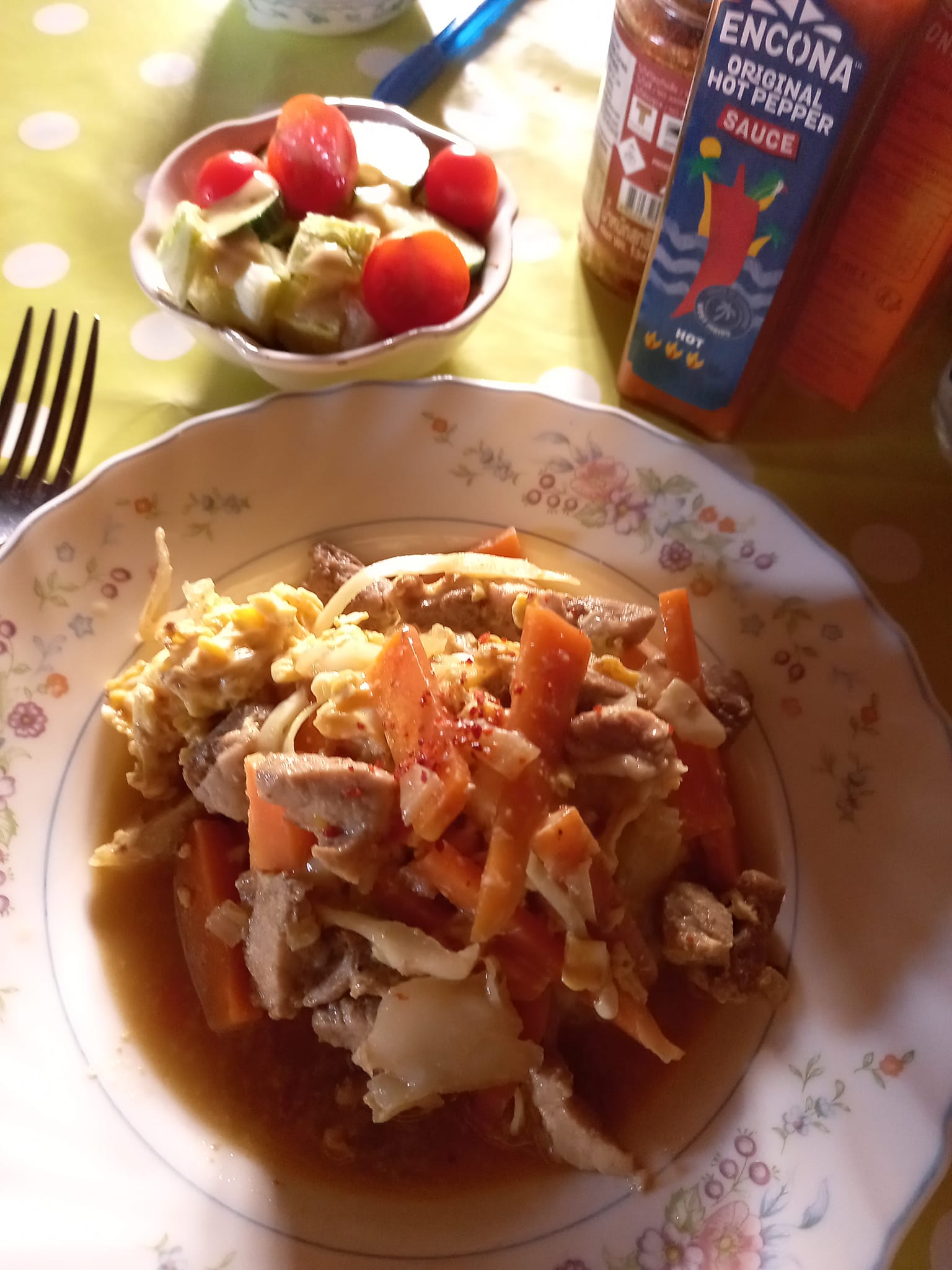 Homemade pork oyakodon with authentic Japanese flavors