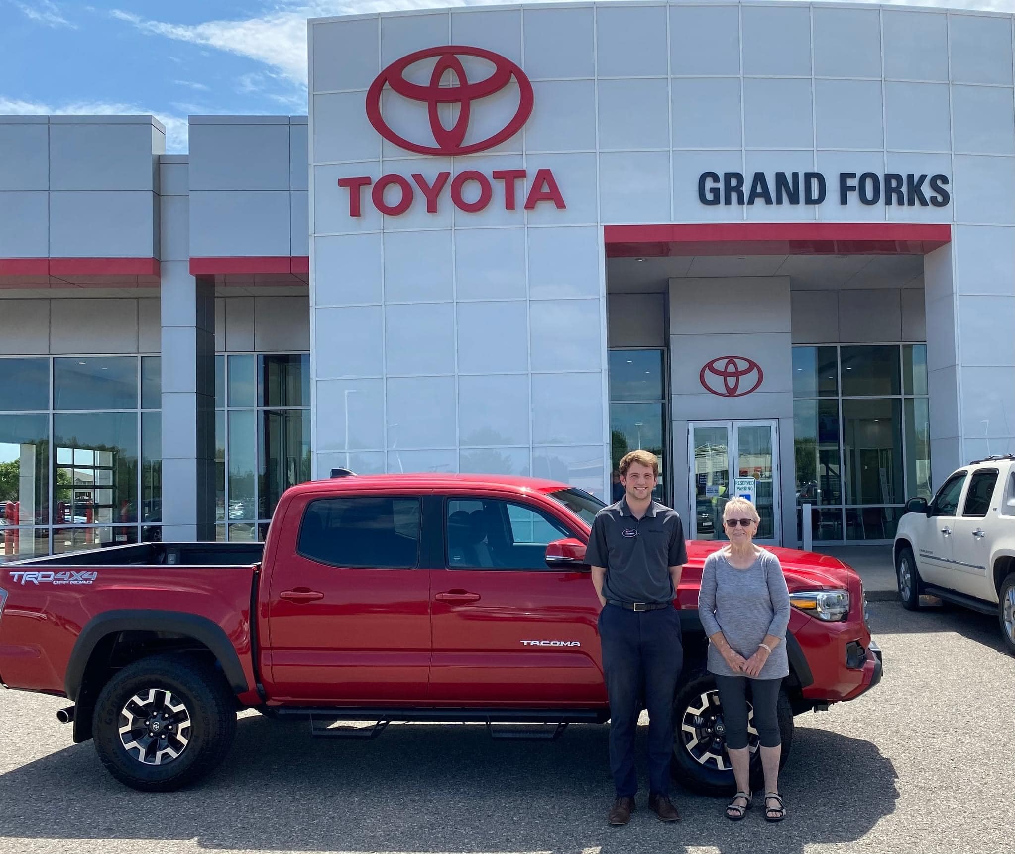 Sandy taking a delivery... - Rydell Toyota of Grand Forks | Facebook