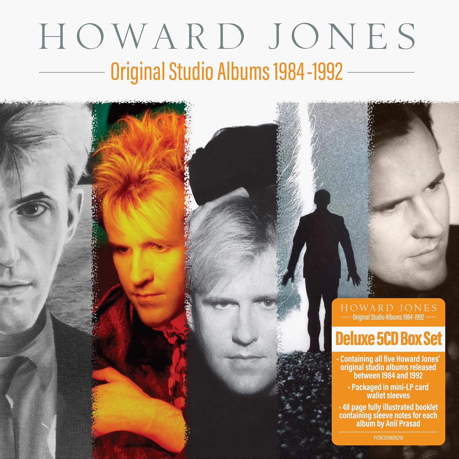 5CD Box Set of my first 5 studio albums 1984-1992 available to