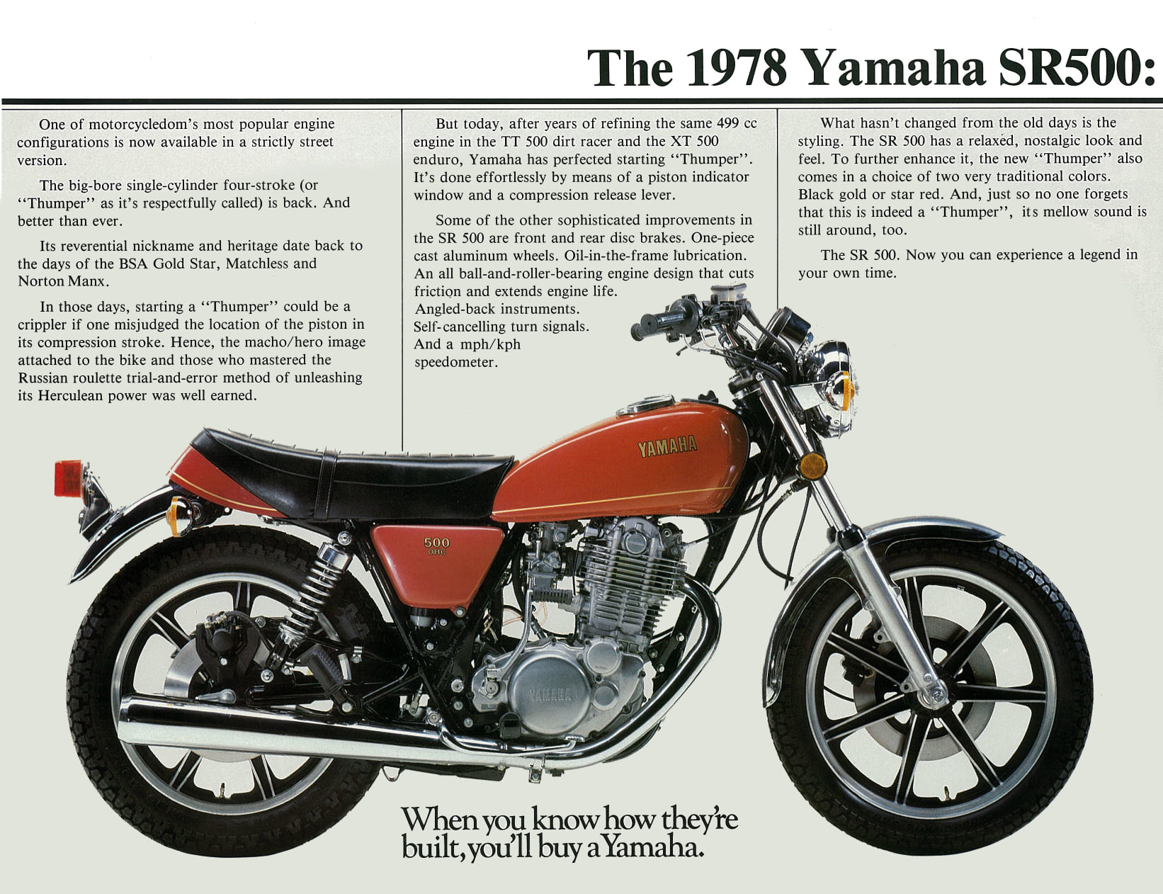 Yamaha Super Rock n roller 500