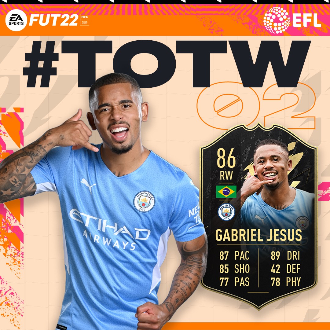 Manchester City Gabriel Jesus Makes The Ea Sports Fifa Facebook