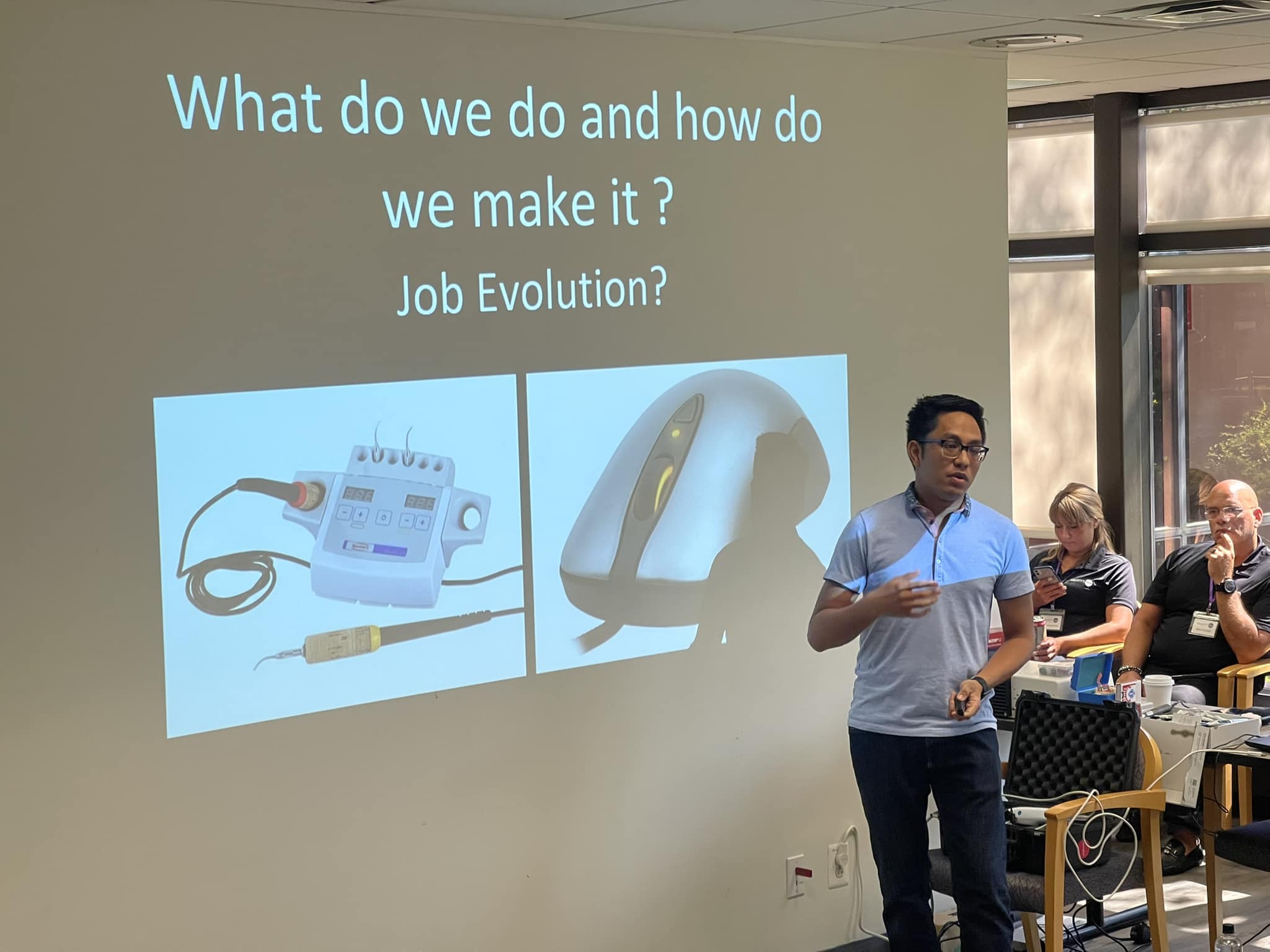 Keystone - **Speaking now at #KeyPrintDay** Mark Samuel Chan discussing ...