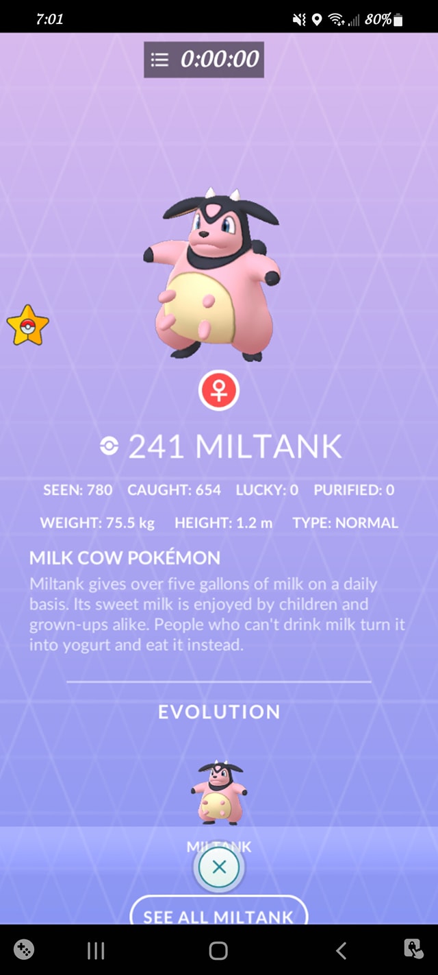 Carte Pokemon Teracristal Pokémon GO - Cetoddle Shiny 80.000 Polvere Di Stelle (Account Digitale, Per Android) Pokémon GO Regalo Fan
