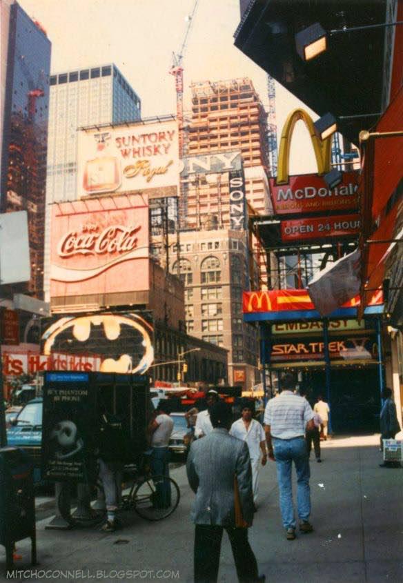 Photo of a Times Square in the 90s that will never return again.