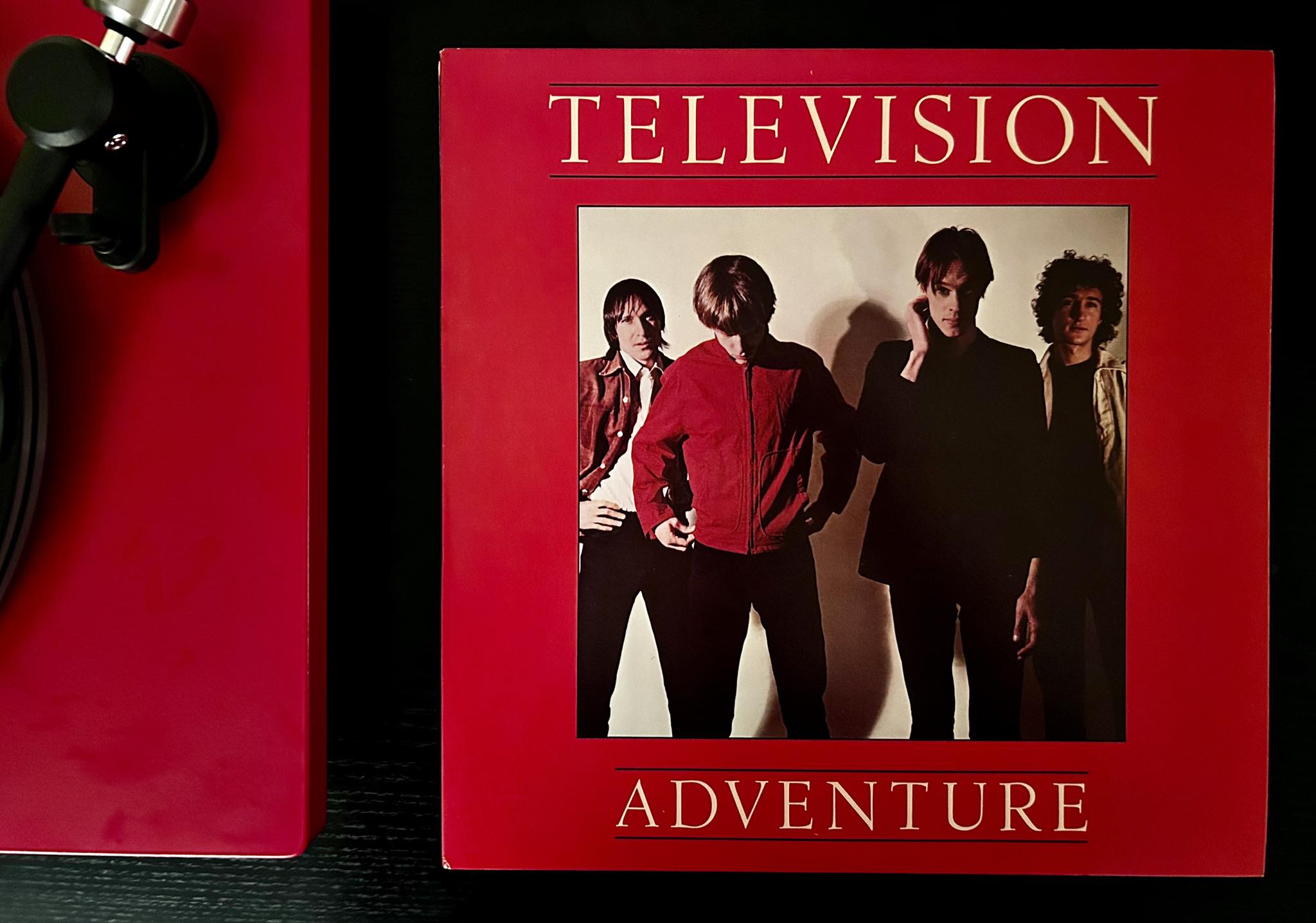 TELEVISION “ADVENTURE” LP I never understood why this album got