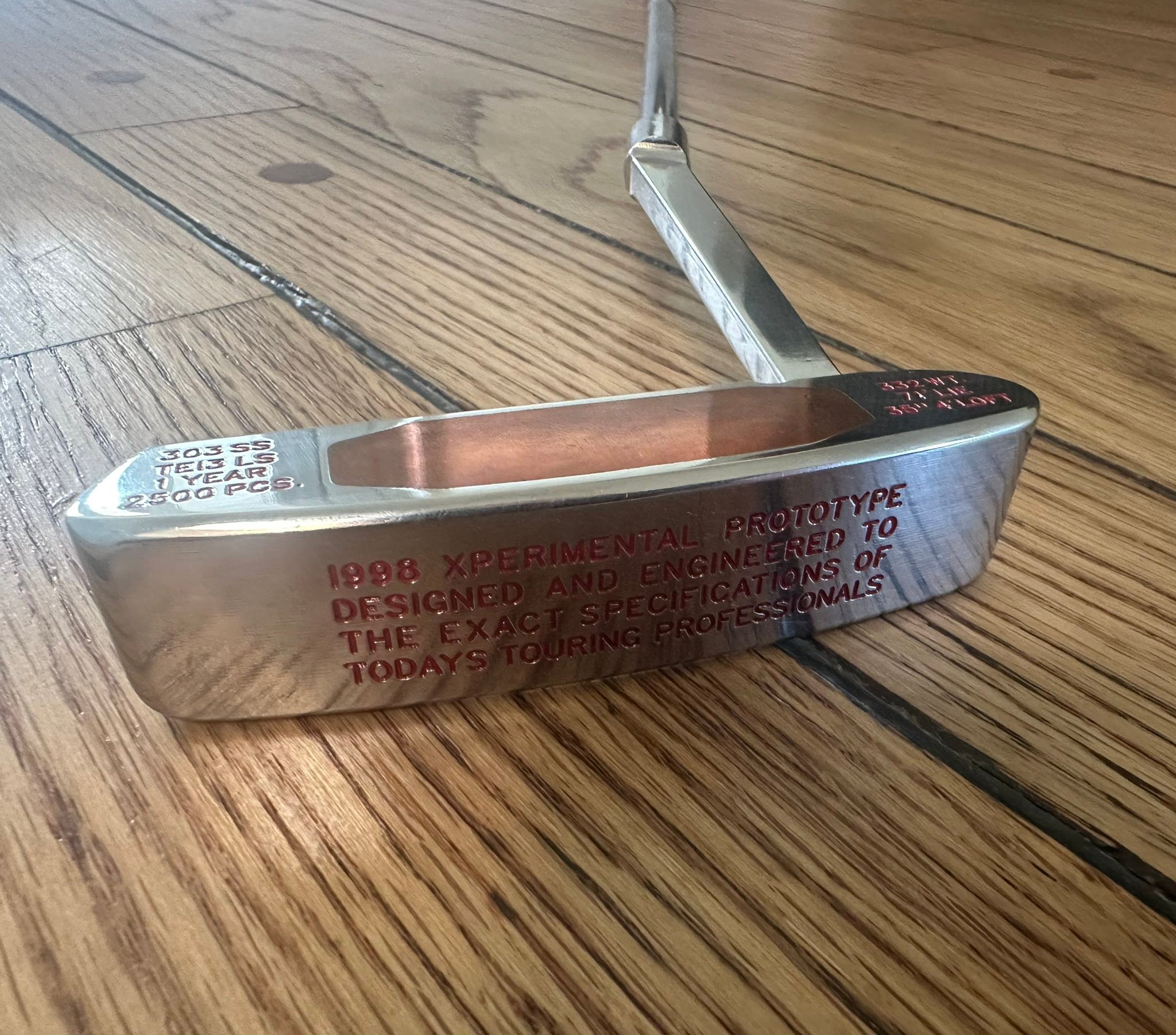 What is the value of a 1998 Scotty Cameron prototype?