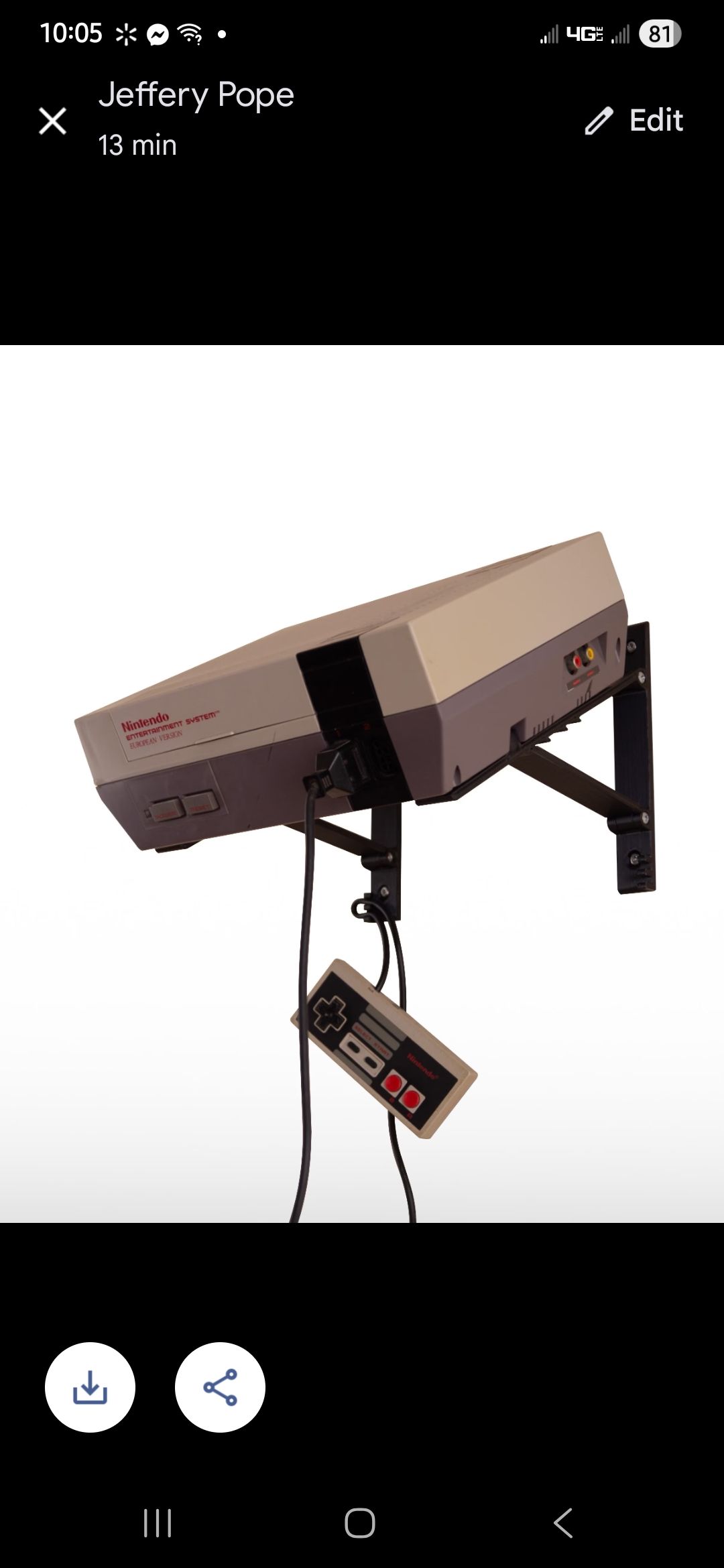Super sized version of the classic N64 game cartridge for your