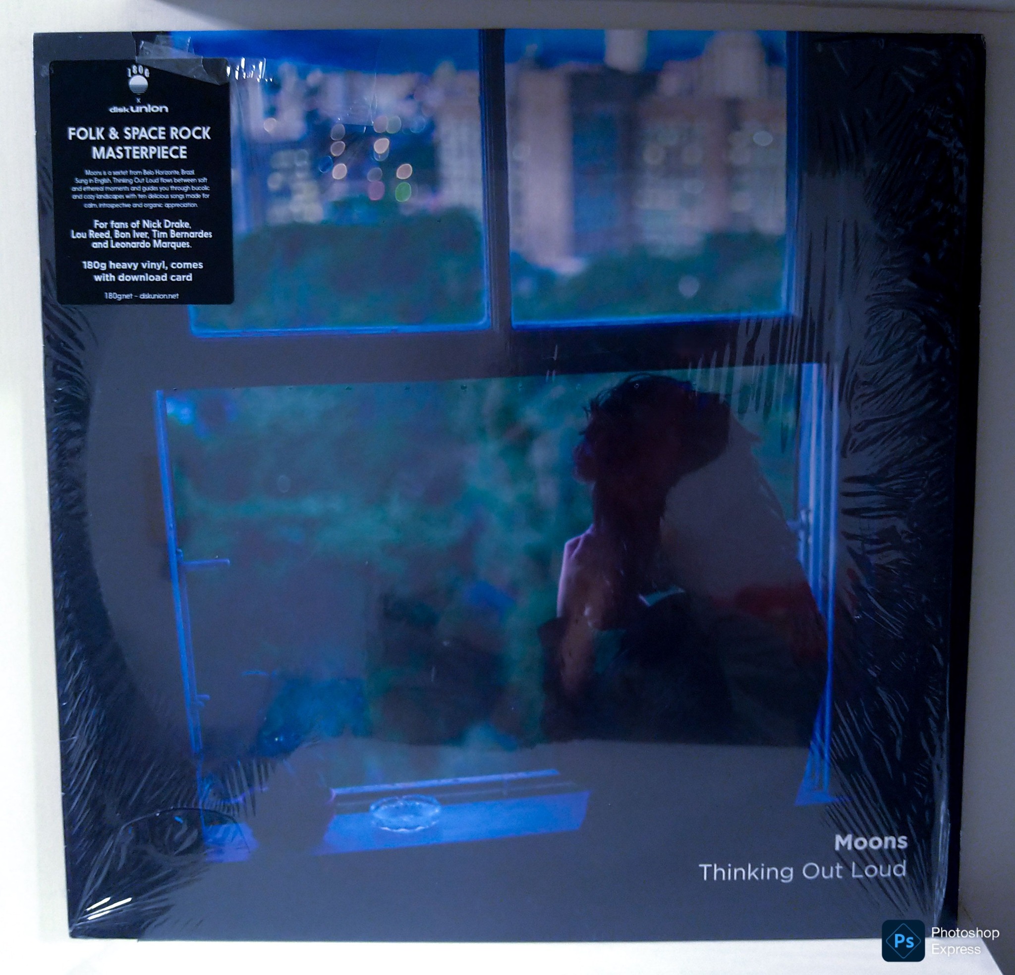 Moons thinking out loud lp on clear vinyl