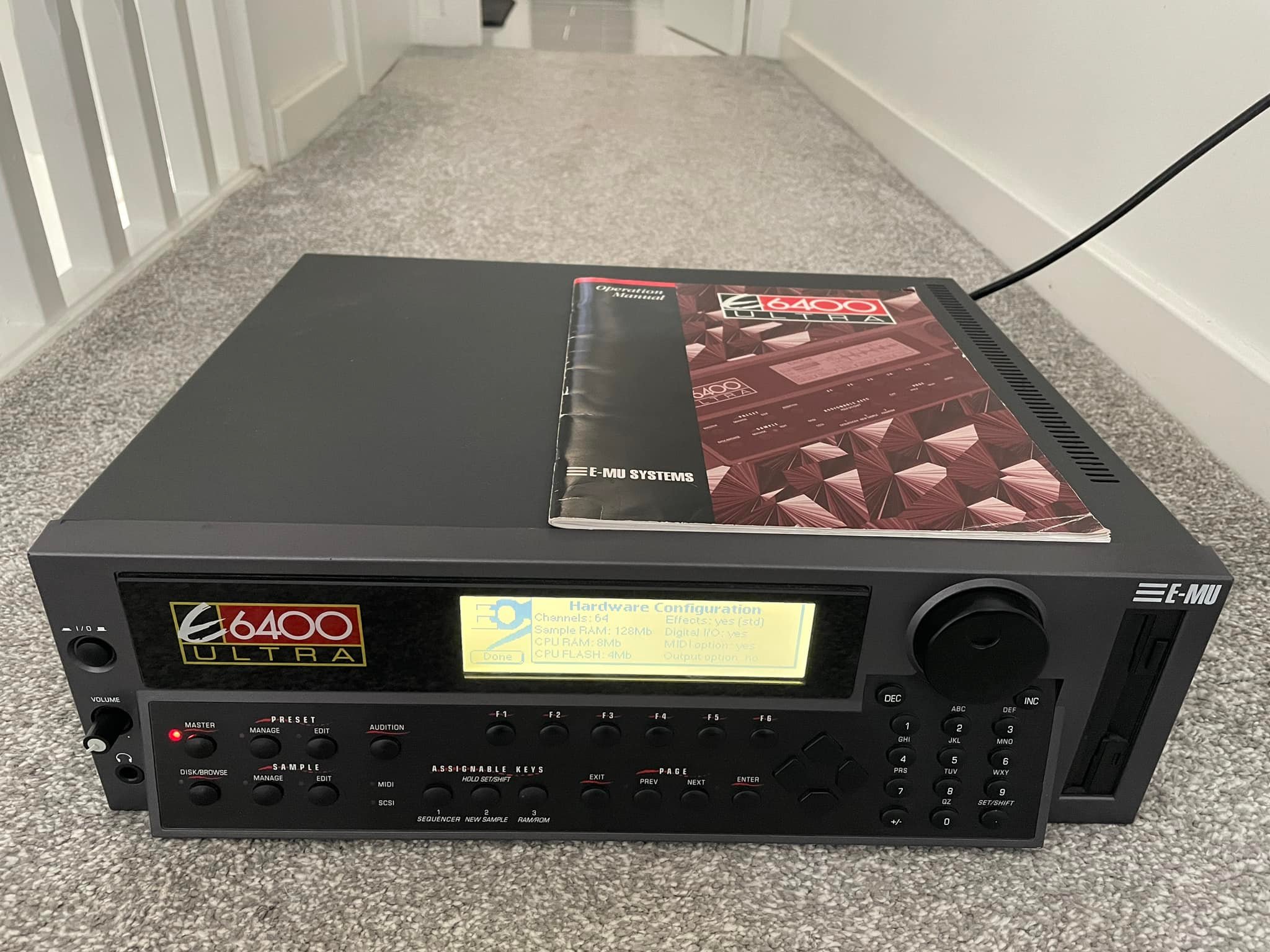 What is an E-mu E6400 Ultra worth in the UK?