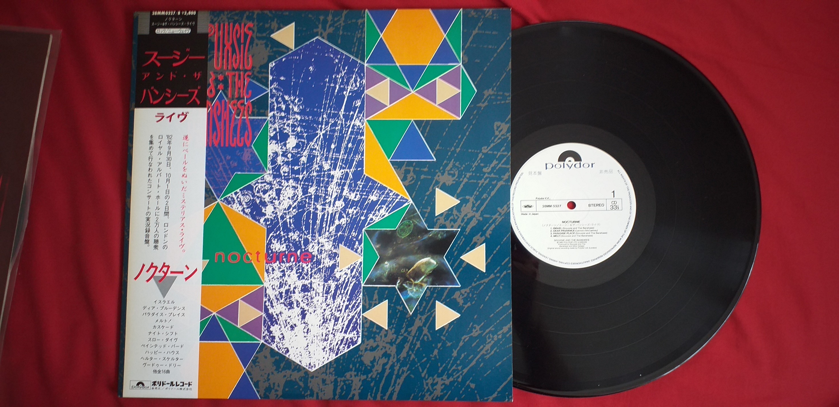 Siouxsie & The Banshees - Nocturne 1983 Japanese White Label DLP G