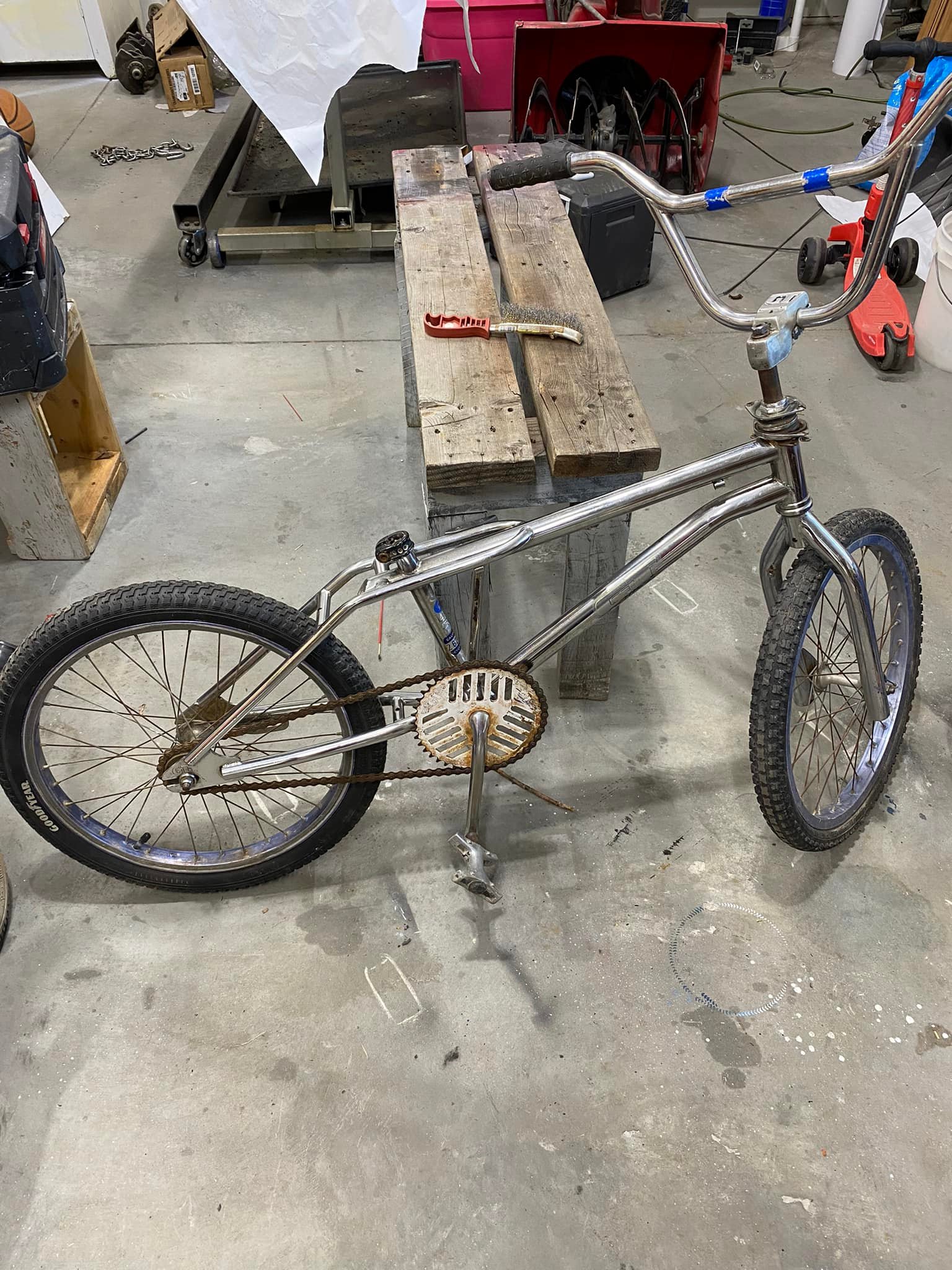 What year is my GT Performer motorcycle?